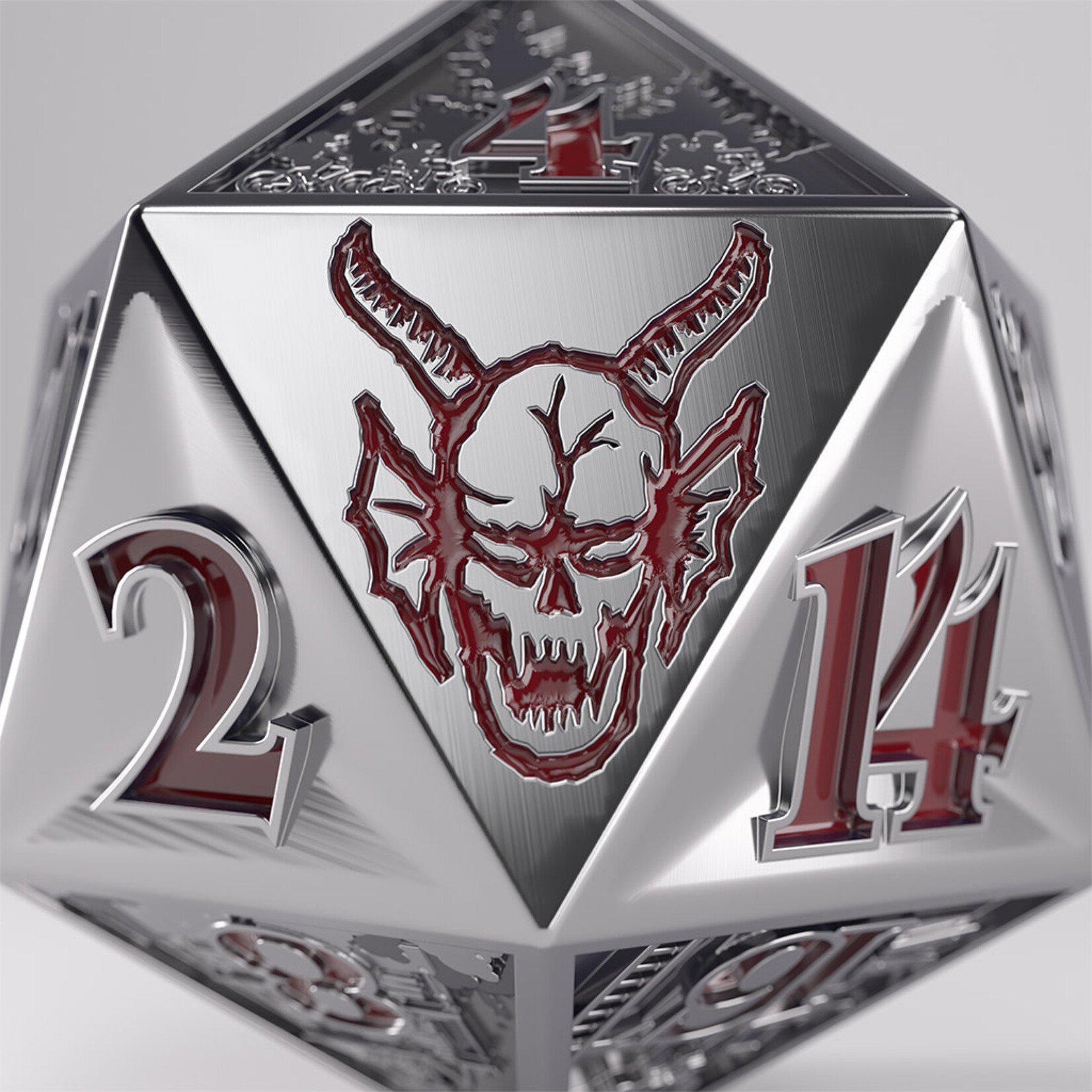 GAMEGEN!C Stranger Things - Hellfire Club Premium Metal D20 Die
