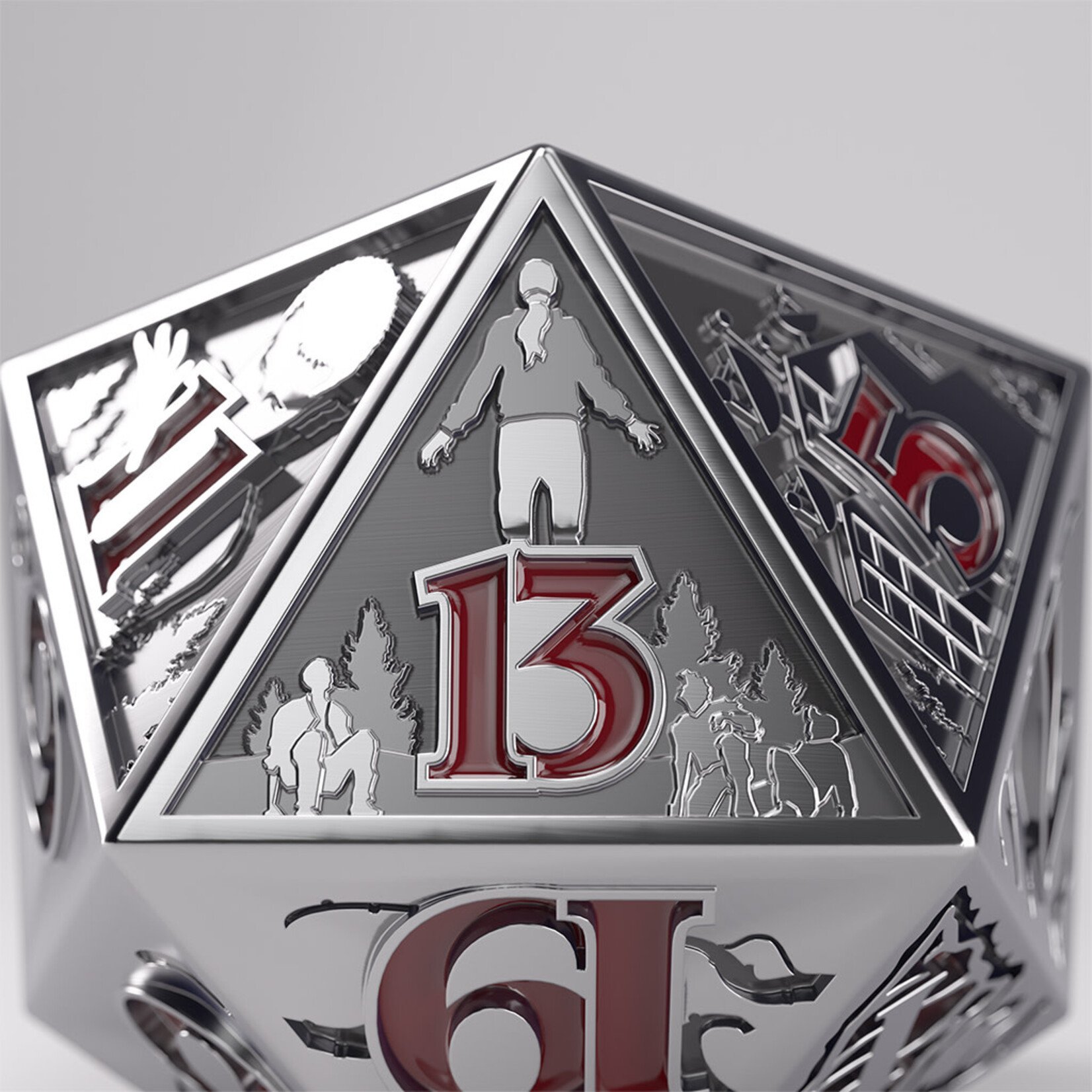 GAMEGEN!C Stranger Things - Hellfire Club Premium Metal D20 Die