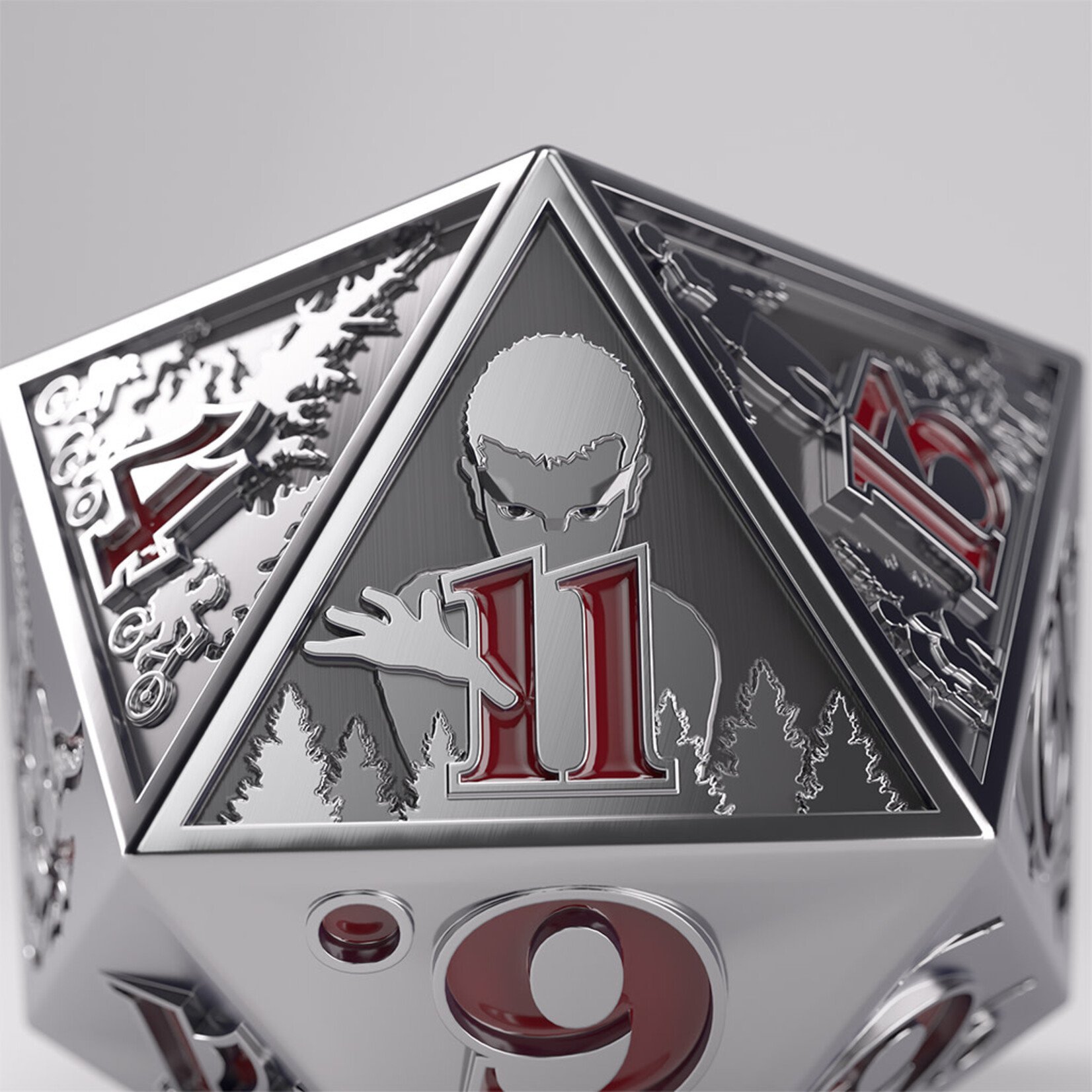 GAMEGEN!C Stranger Things - Hellfire Club Premium Metal D20 Die
