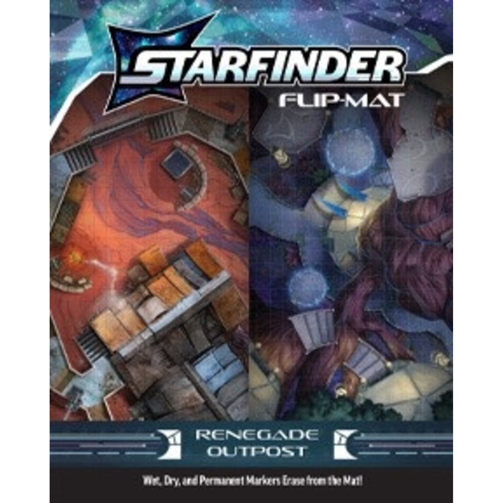 Paizo Starfinder RPG: Flip-Mat - Renegade Outpost