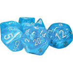 Chessex Mega-hedral Luminary Sky/silver 7-Die Set
