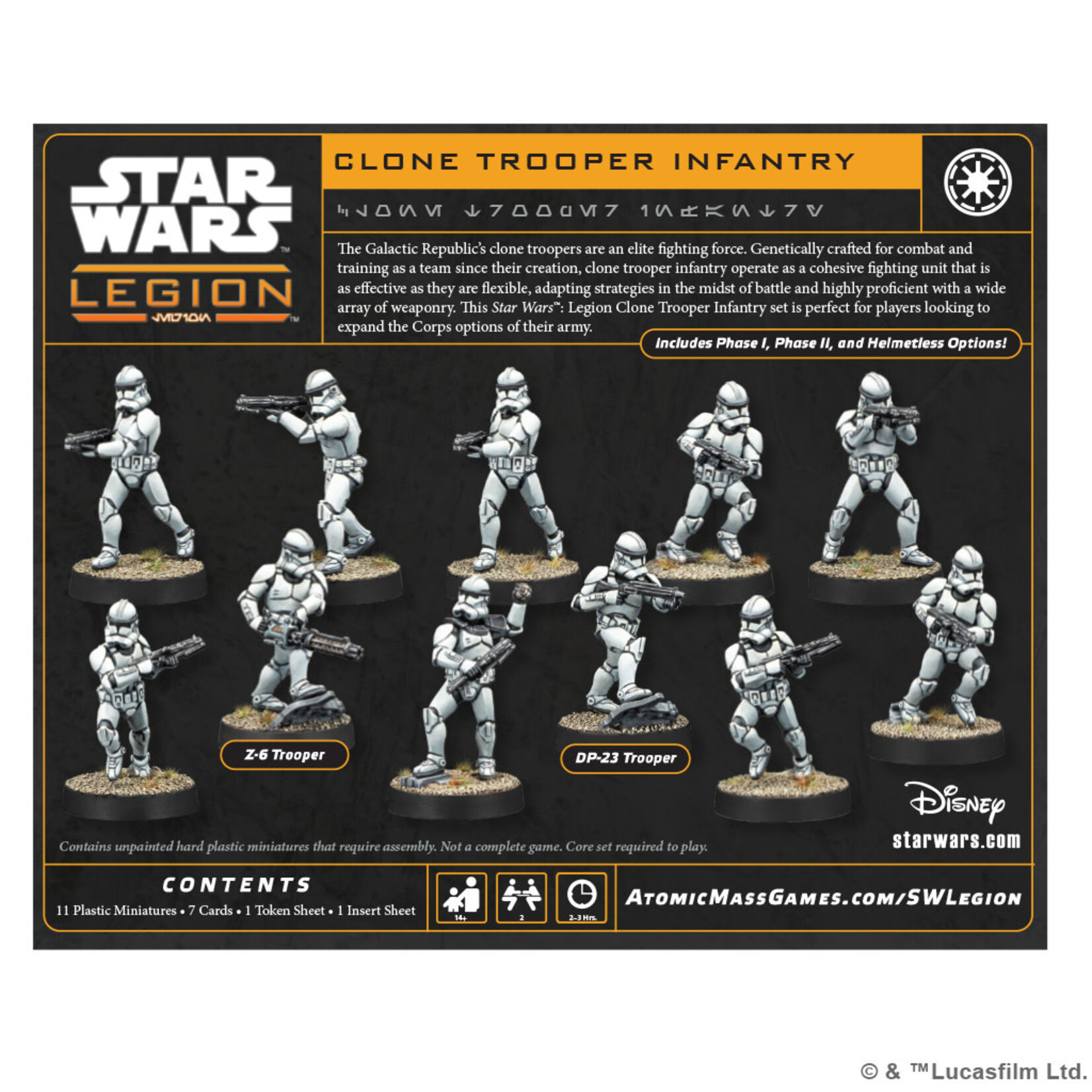 Atomic Mass Games Star Wars: Legion - Clone Troopers Infantry