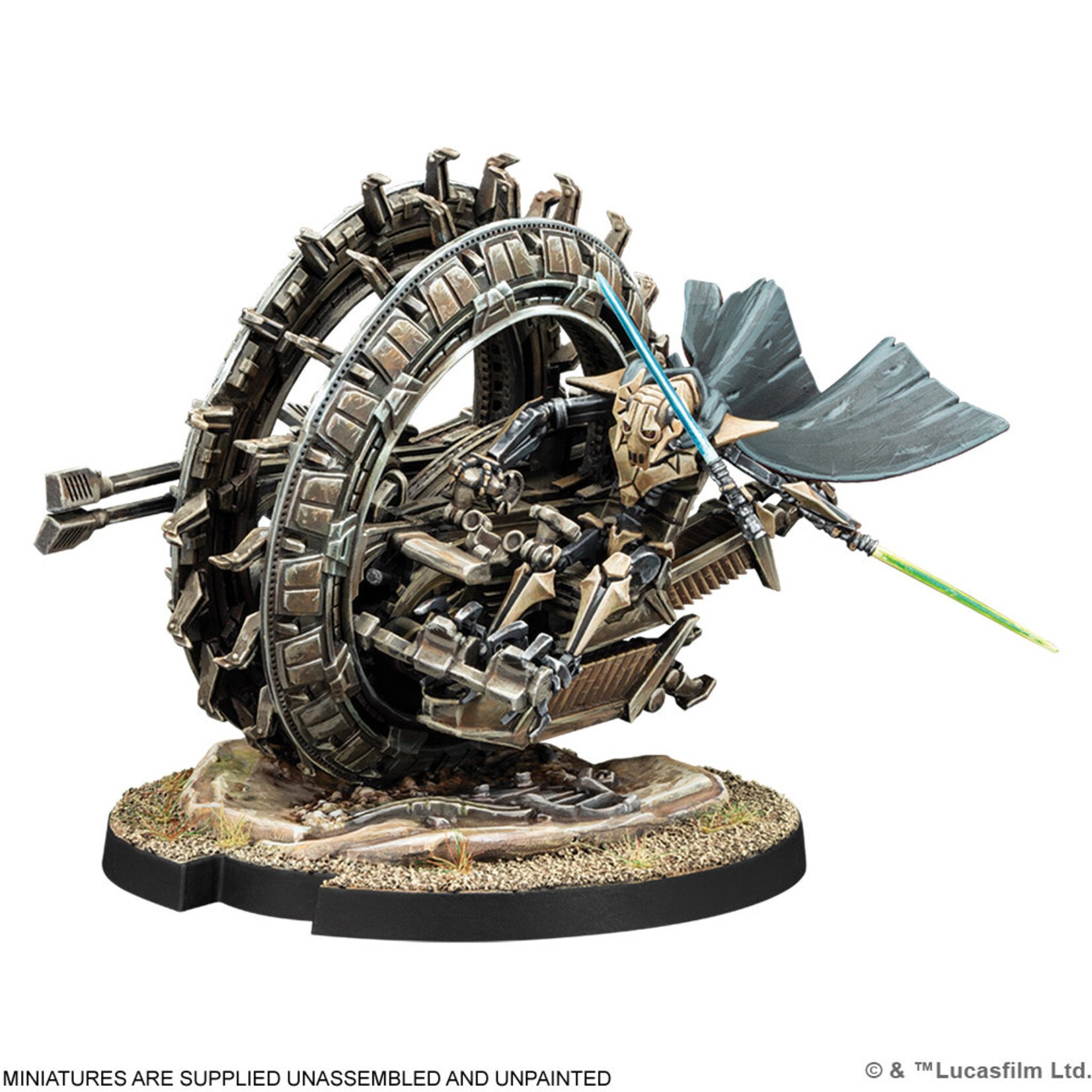 Atomic Mass Games Star Wars: Legion - General Grievous' TSMEU-6 Wheel Bike