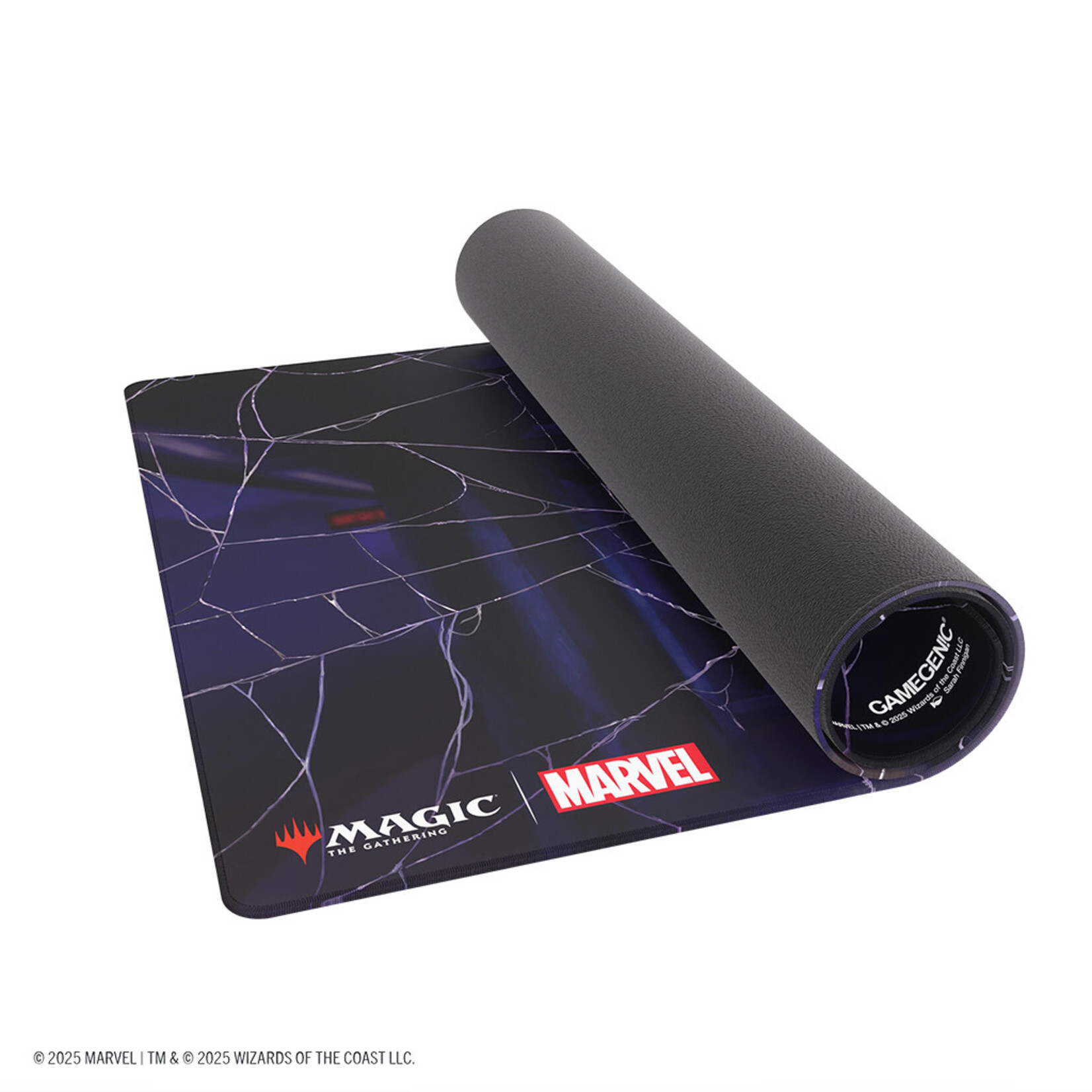 GAMEGEN!C MTG Marvel's Spider-Man Prime Playmat - Spider-Man Swamp
