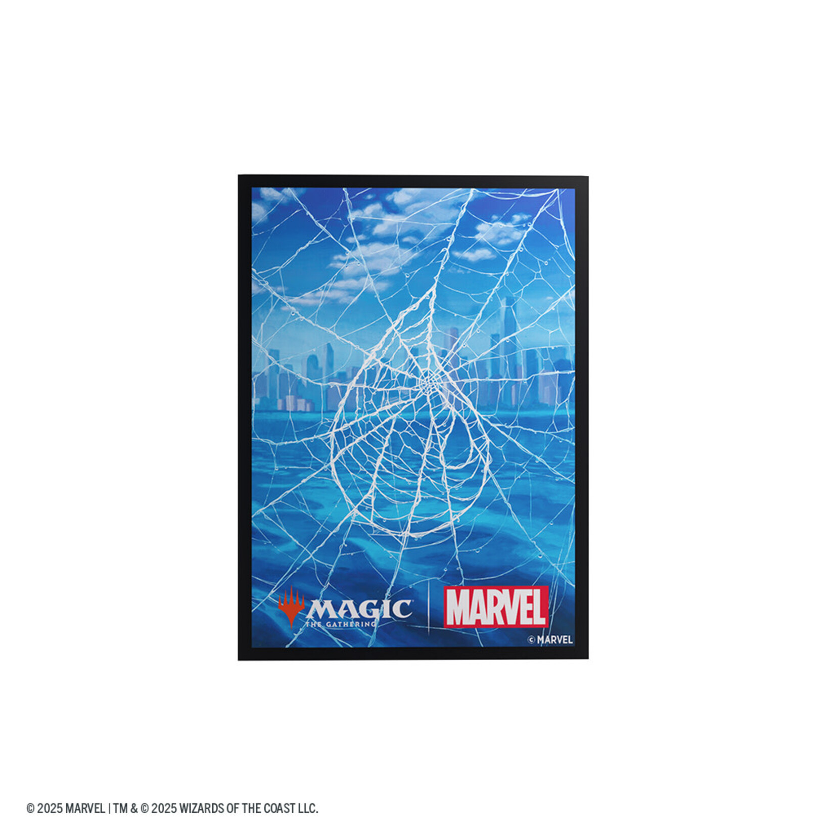 GAMEGEN!C MTG Marvel's Spider-Man Premium Art Sleeves - Spider-Man Island