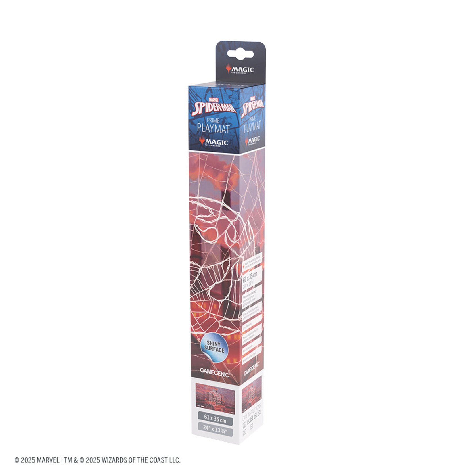 GAMEGEN!C MTG Marvel's Spider-Man Prime Playmat - Spider-Man Mountain