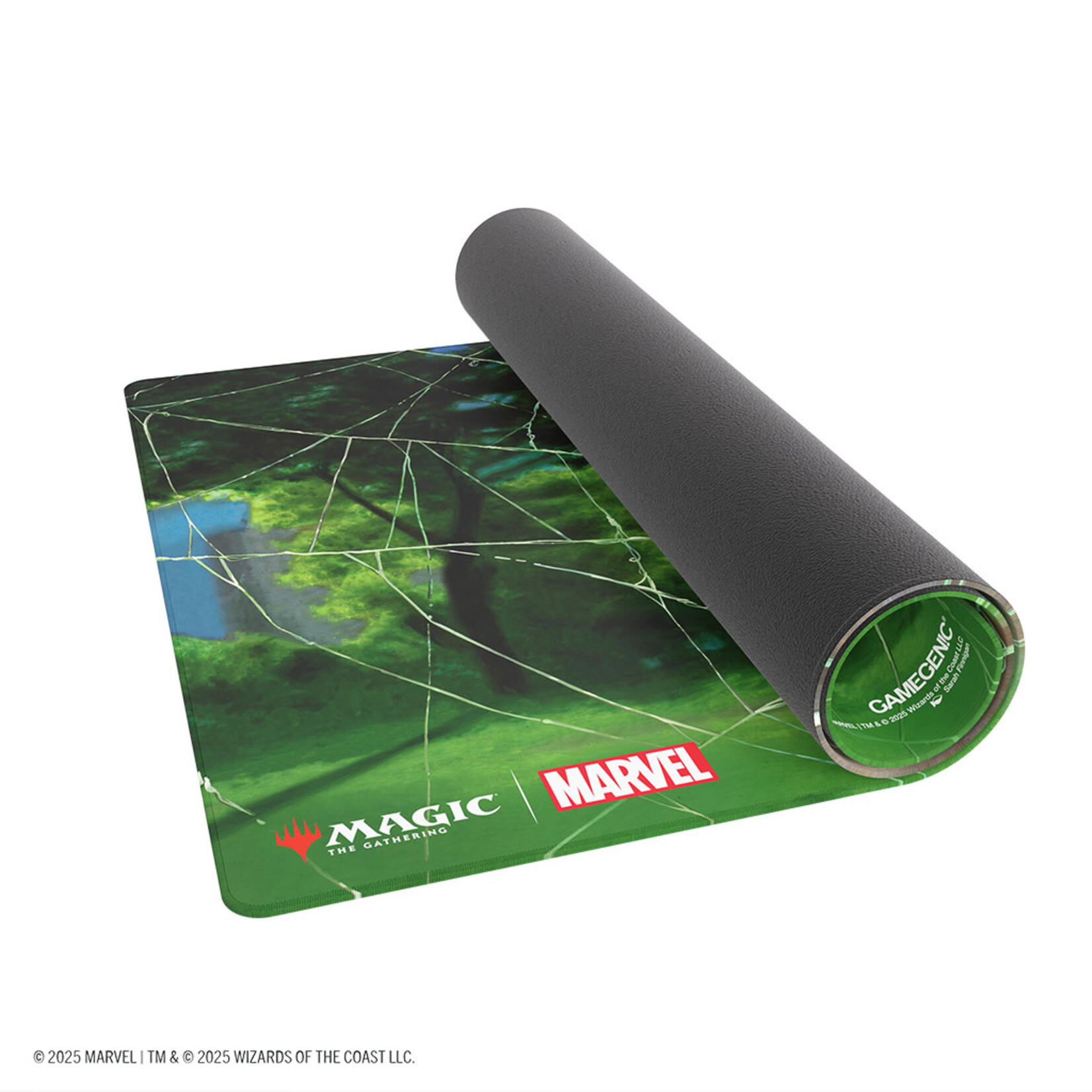 GAMEGEN!C MTG Marvel's Spider-Man Prime Playmat - Spider-Man Forest