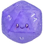 squishable D20 Purple Squishable 15"