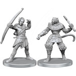 WIZKIDS/NECA PBDCUM Elf Hunter & Catfolk Bandit W26