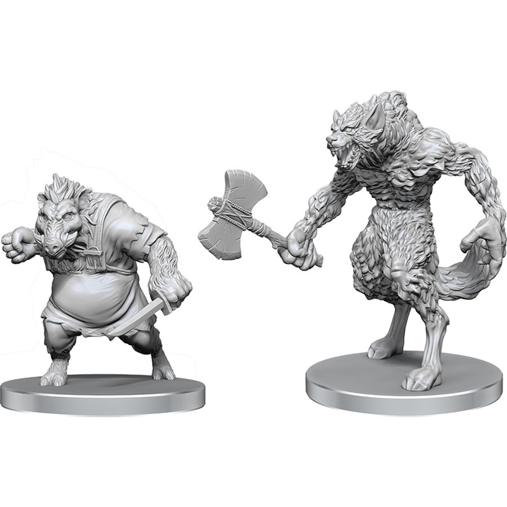 WIZKIDS/NECA PBDCUM Werewolf & Wereboar W26