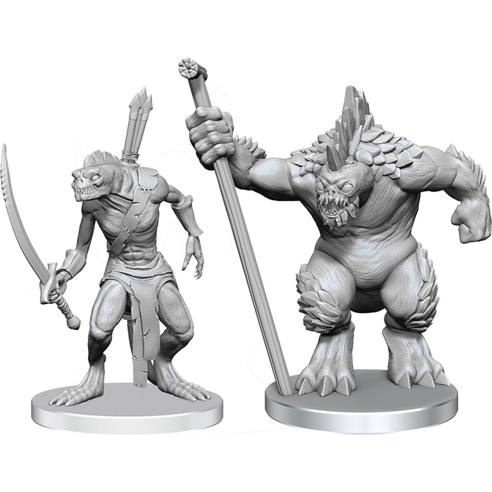 WIZKIDS/NECA PBDCUM Xulgath Skirmisher & Stoneliege W26