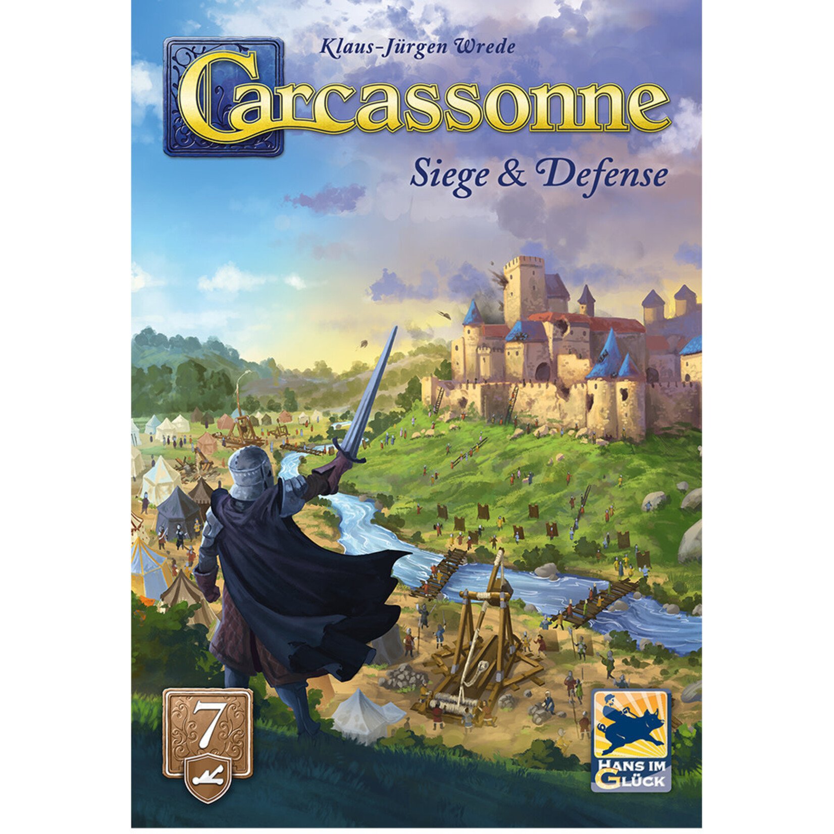 Hans im Glü | ck Carcassonne Exp7 (V3.1) Siege & Defense EN