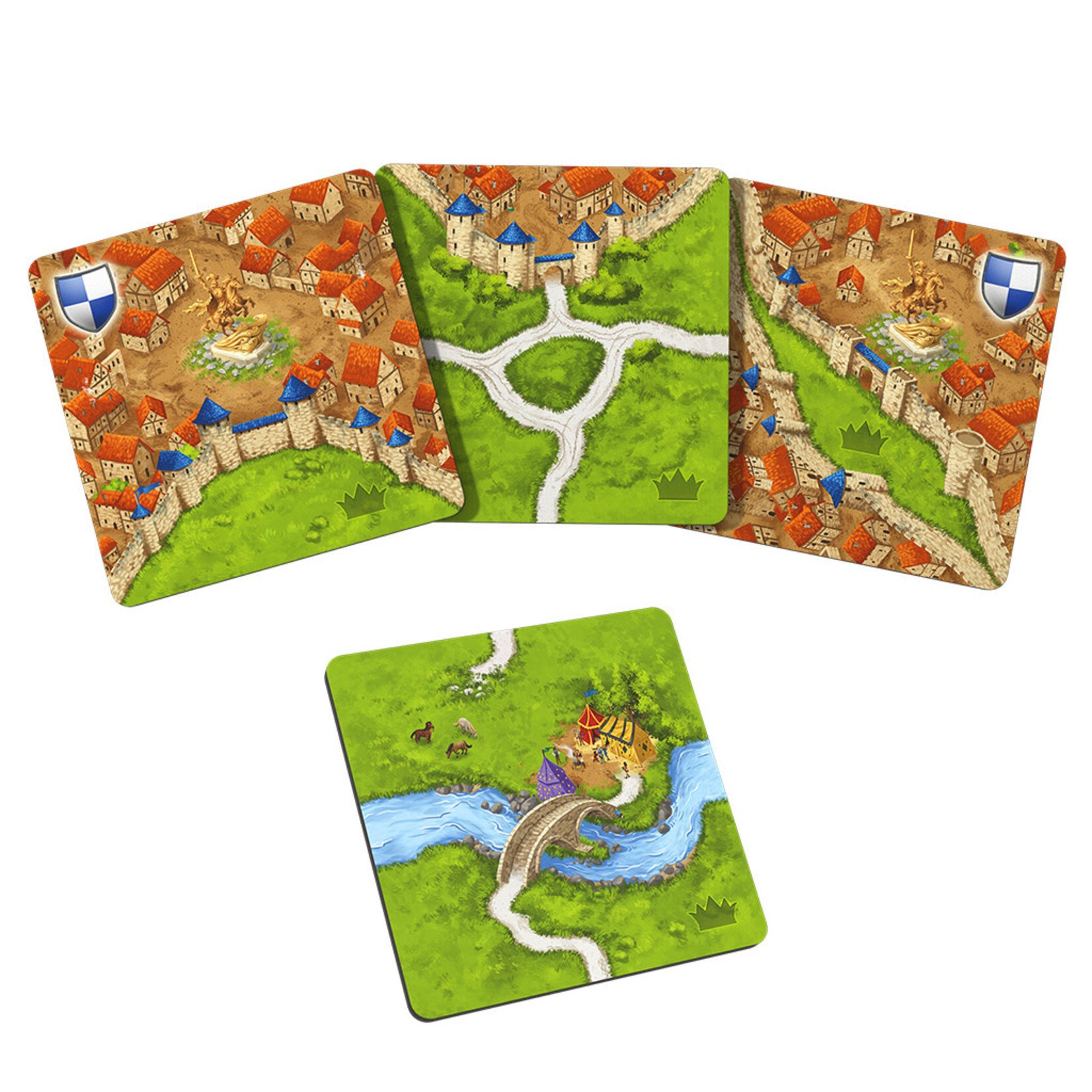 Hans im Glü | ck Carcassonne Exp6 (V3.1) Jousts & Crests EN