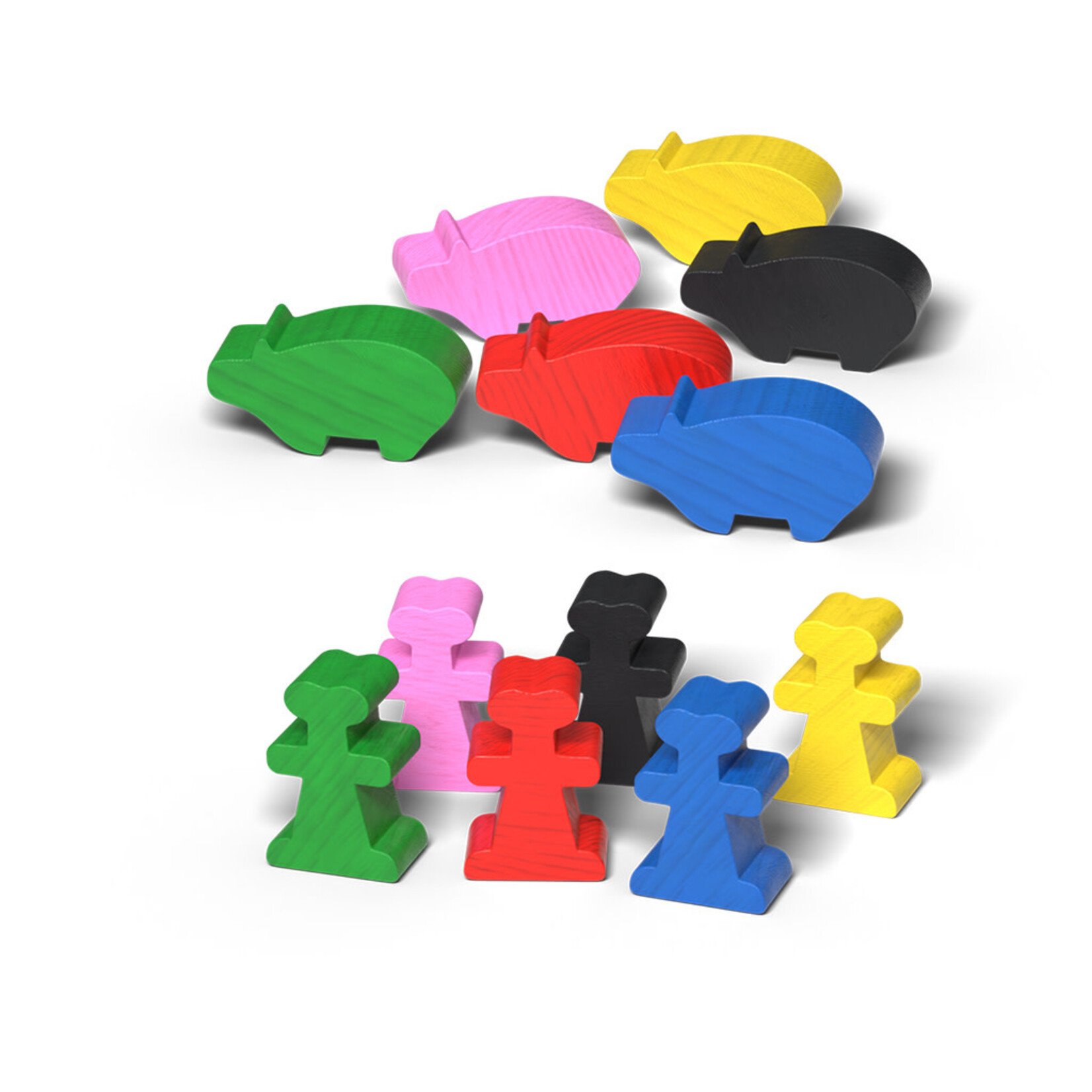 Hans im Glü | ck Carcassonne Exp2 (V3.1) Traders & Builders EN