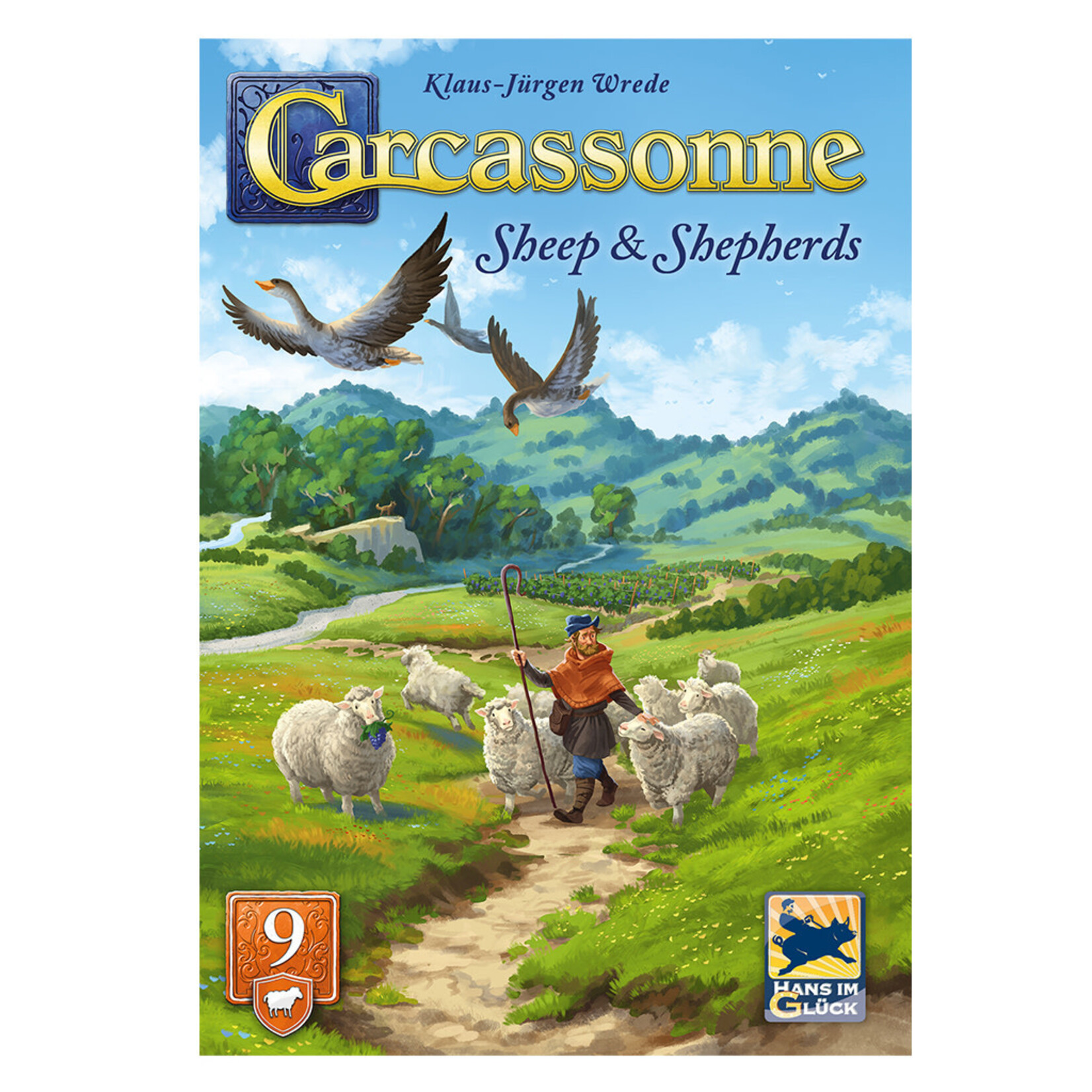 Hans im Glü | ck Carcassonne Exp9 (V3.1) Sheep & Shepherds EN