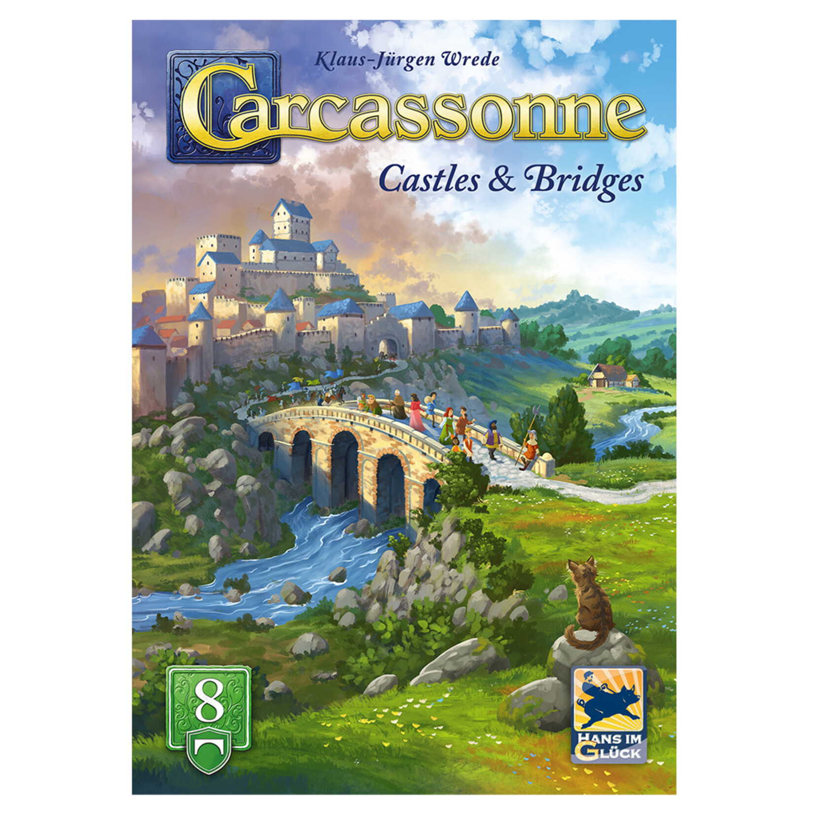 Hans im Glü | ck Carcassonne Exp8 (V3.1) Castles & Bridges EN