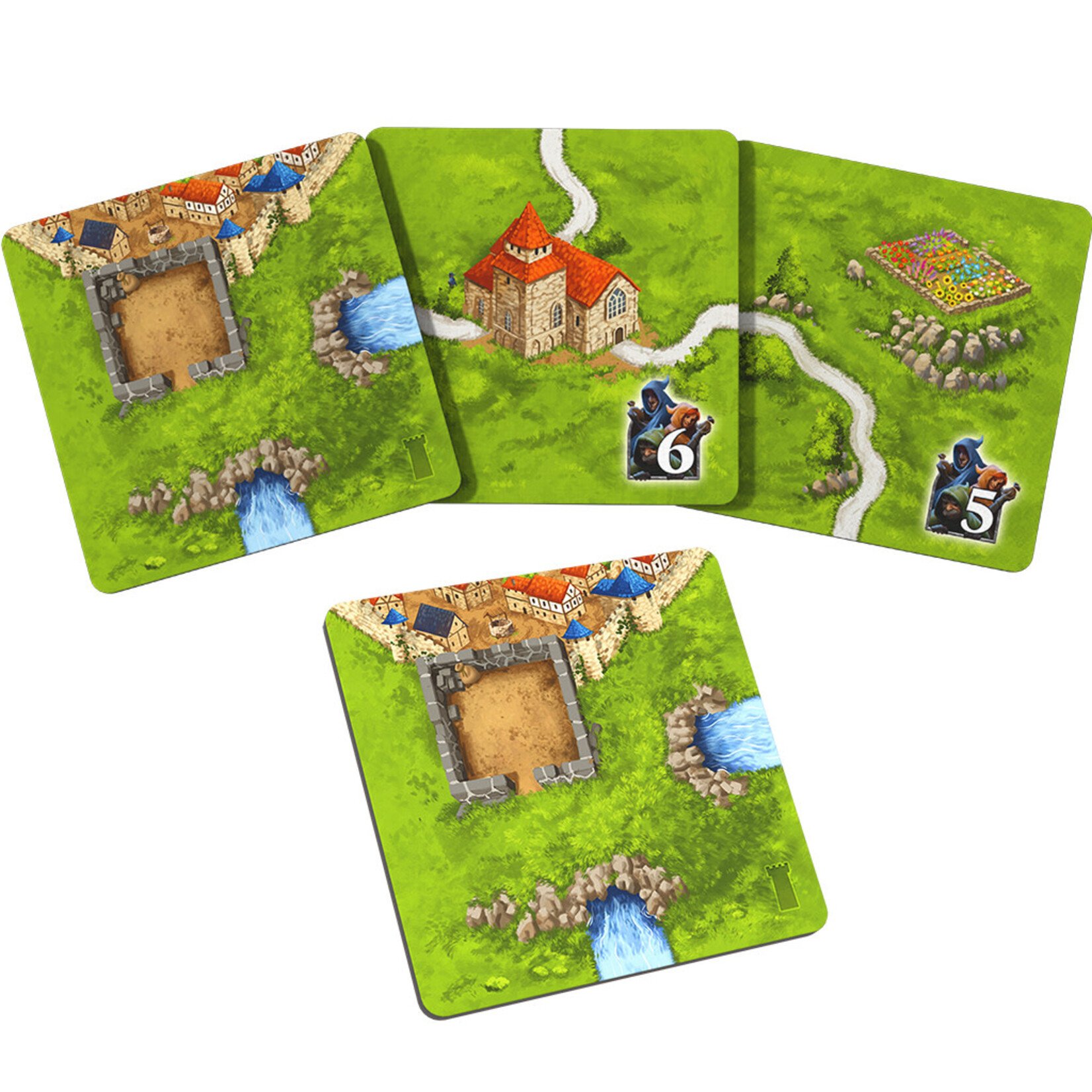 Hans im Glü | ck Carcassonne Exp4 (V3.1) Towers & Thieves EN