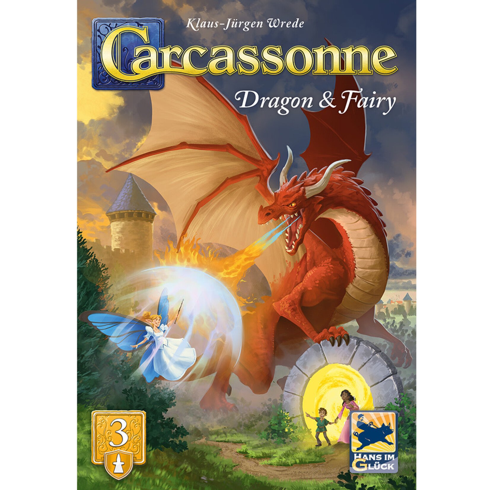 Hans im Glü | ck Carcassonne Exp3 (V3.1) Dragon & Fairy