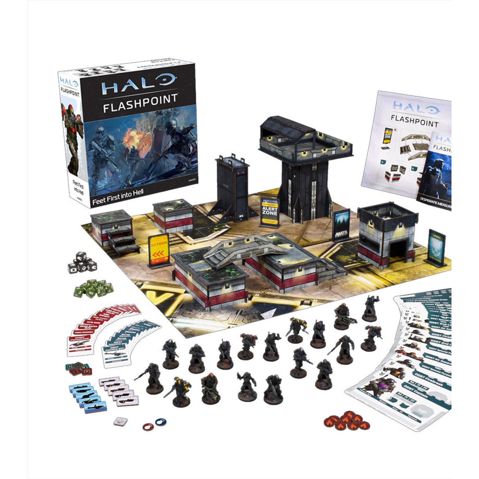 Mantic Entertainment Halo: Flashpoint - ODST Feet First Into Hell