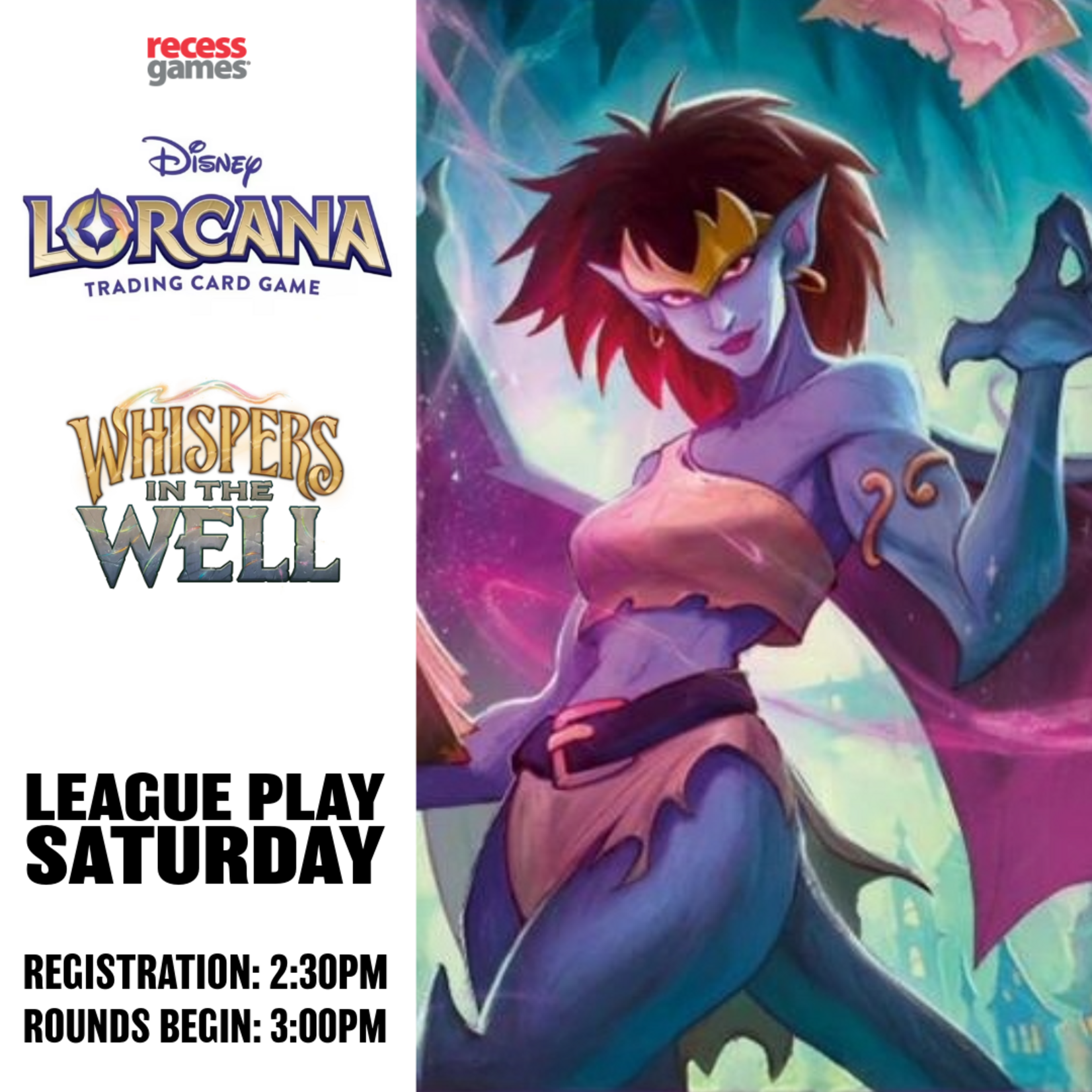 Ravensburger Disney Lorcana Whispers in the Well League