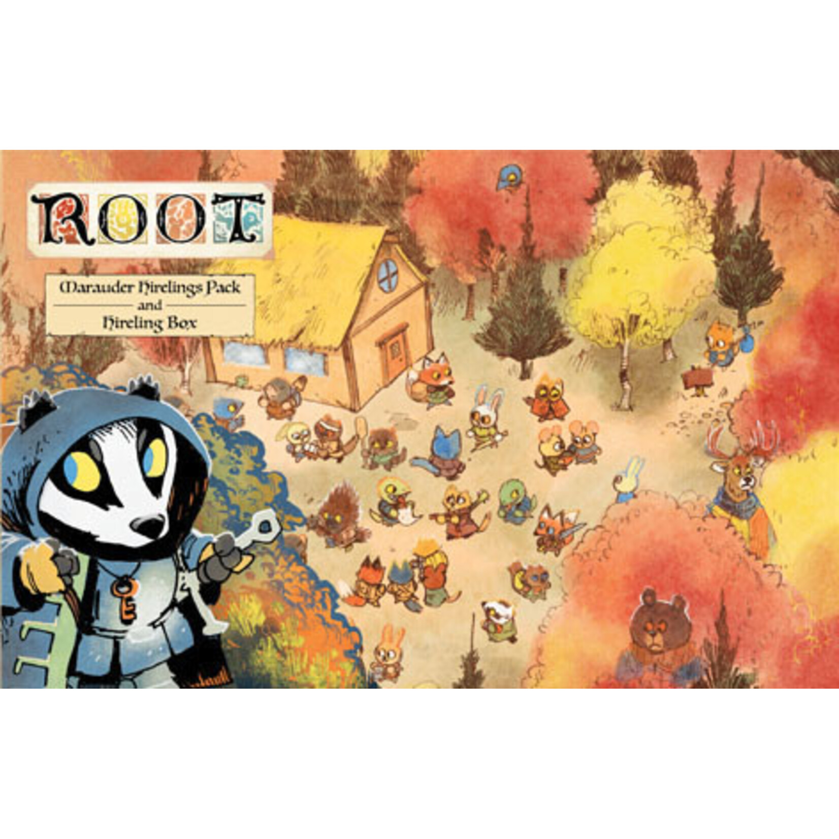 Leder Games Root: Marauder Hirelings Pack & Hireling Box