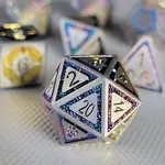 Forged Gaming Potent Portent 7-Piece Metal Dice Set