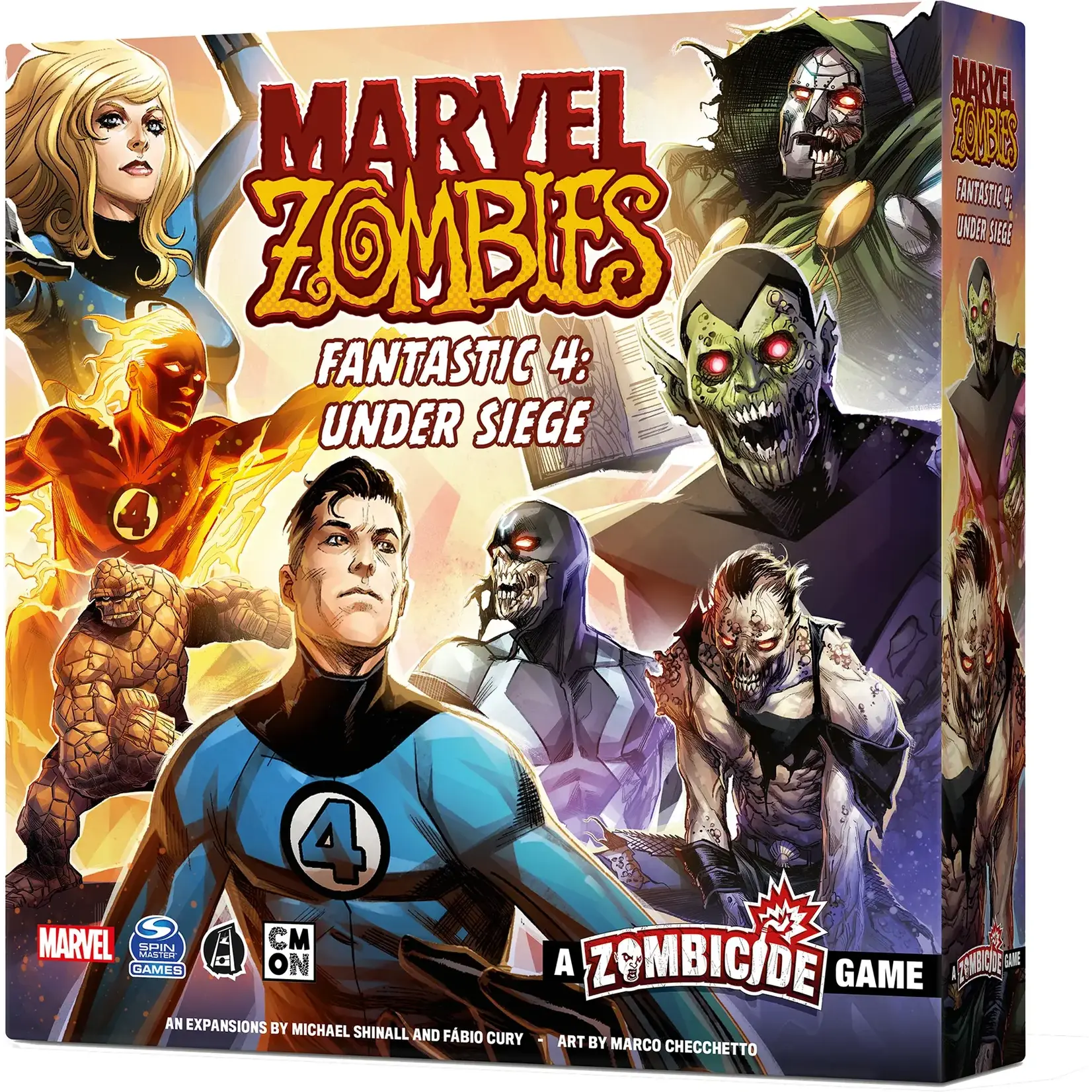 CMON MZ Fantastic 4 Under Siege Expansion + Bonus