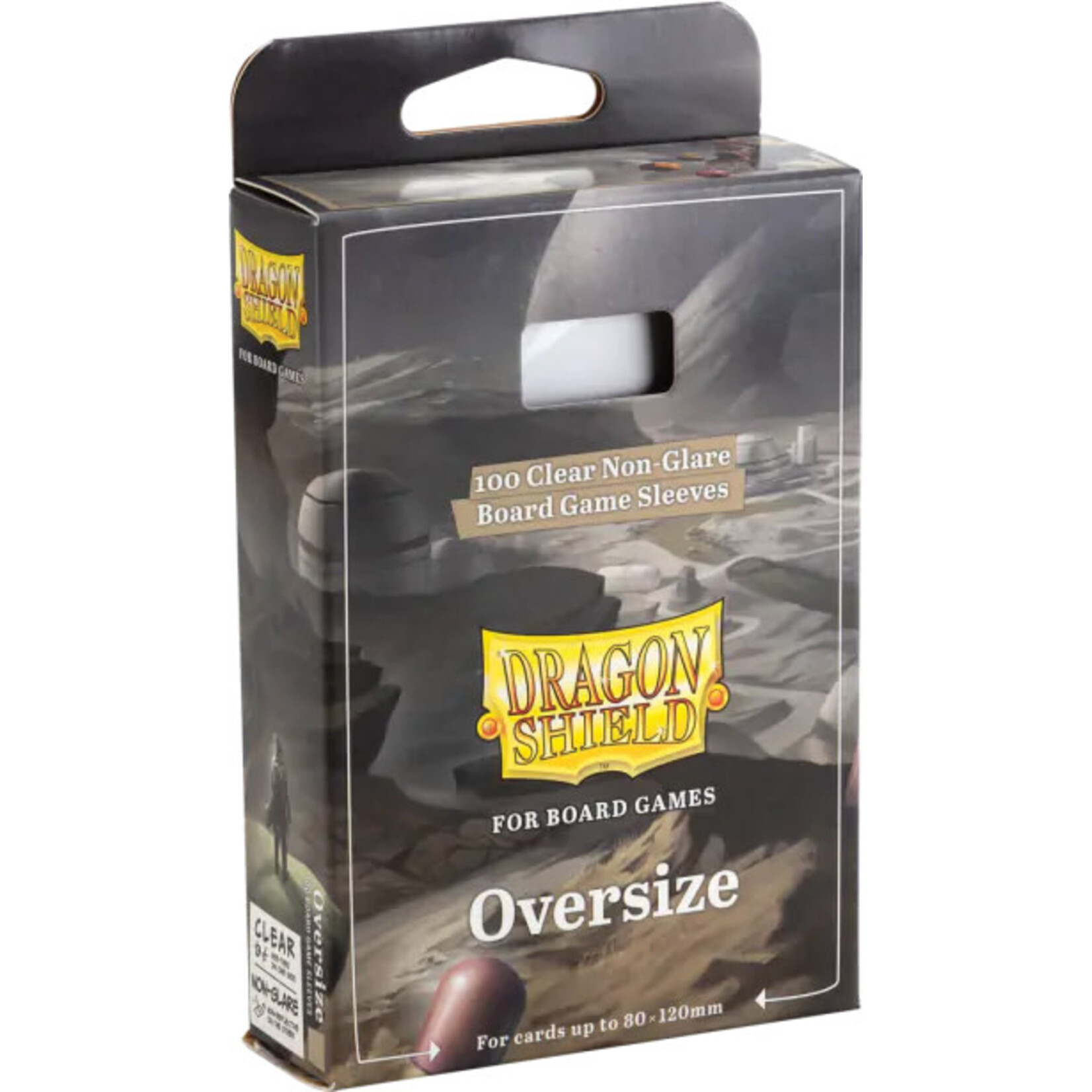 Arcane Tinmen Dragon Shields: (100) Oversize Board Game Sleeves (80mm x 120mm)