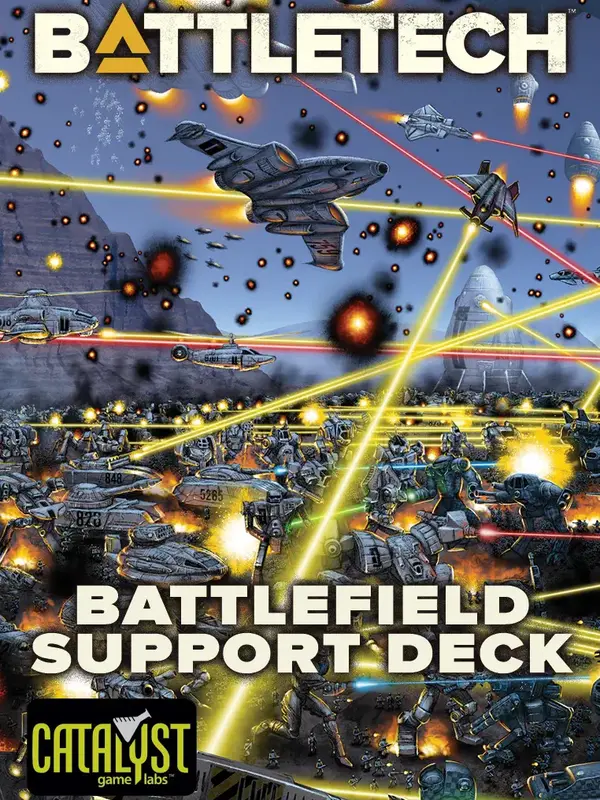 Catalyst Game Labs Battletech Battlefield Support Deck Revised
