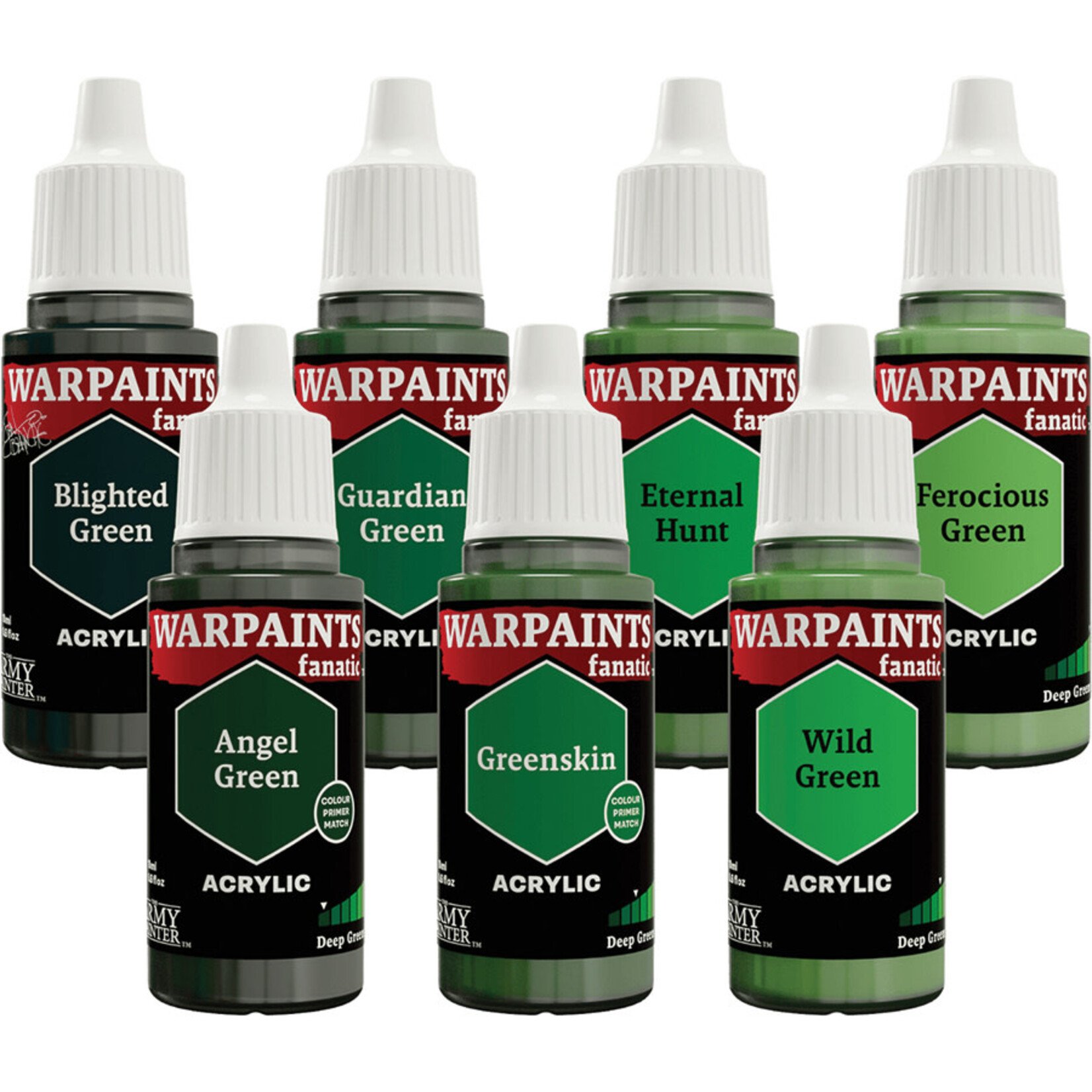 Army Painter Warpaints Fanatic: Flexible Triad PLUS+ - Deep Green