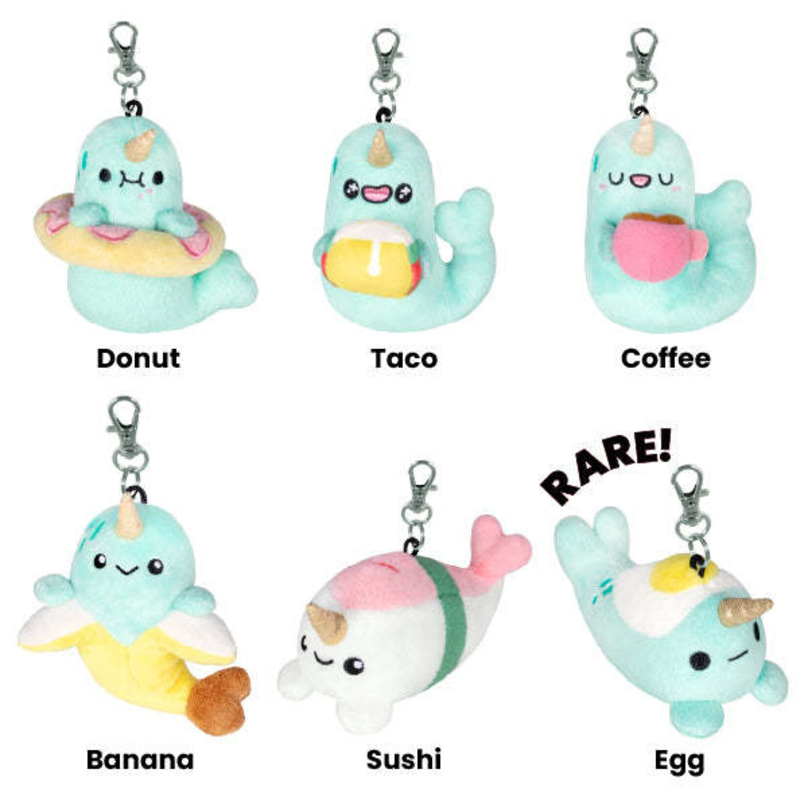 squishable Sparkles the Narwhal Series 1  Squishable Blind Box Single