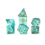 Sirius Dice Sharp Aqua Fairy Dice Set