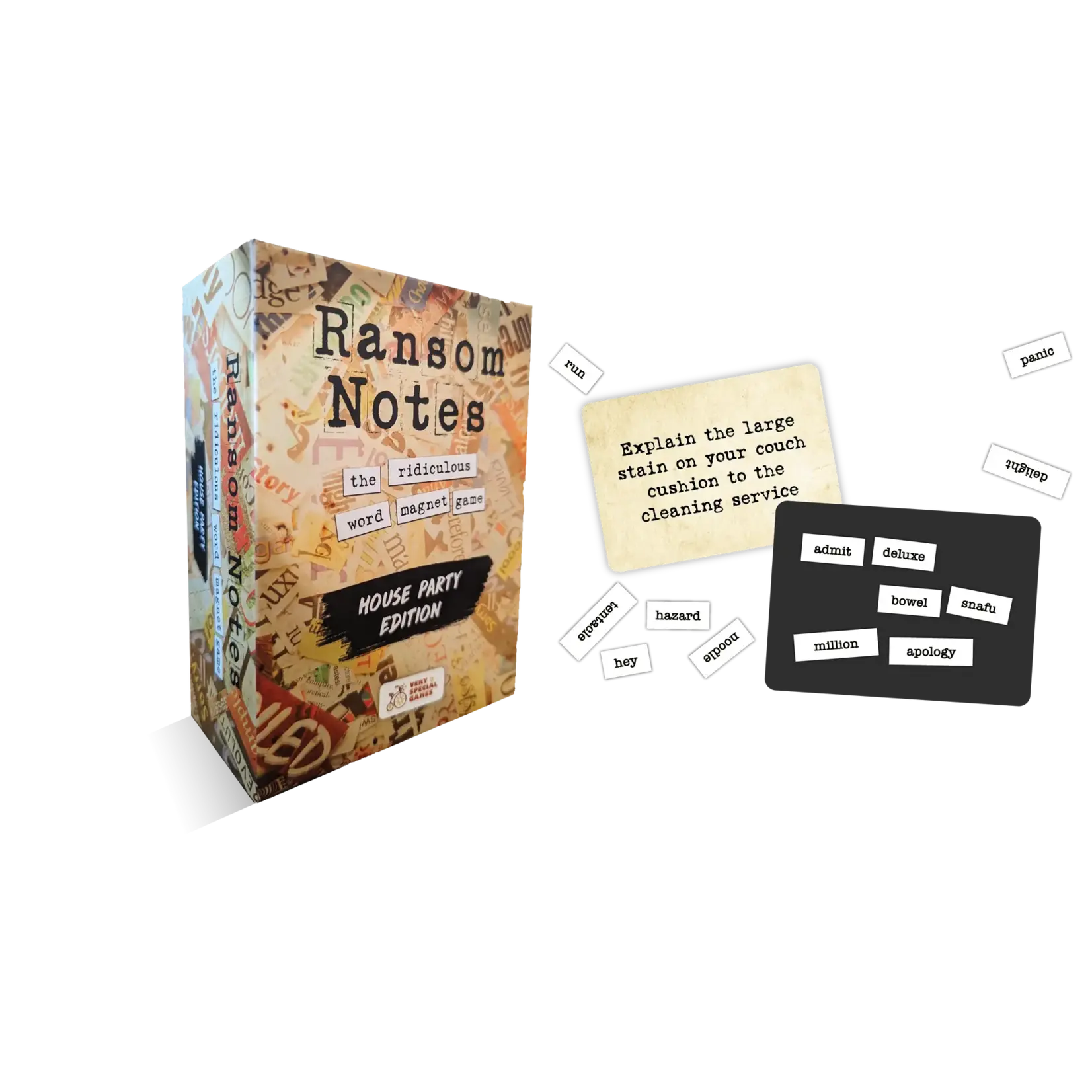 Very Special Games Ransom Notes: House Party Edition