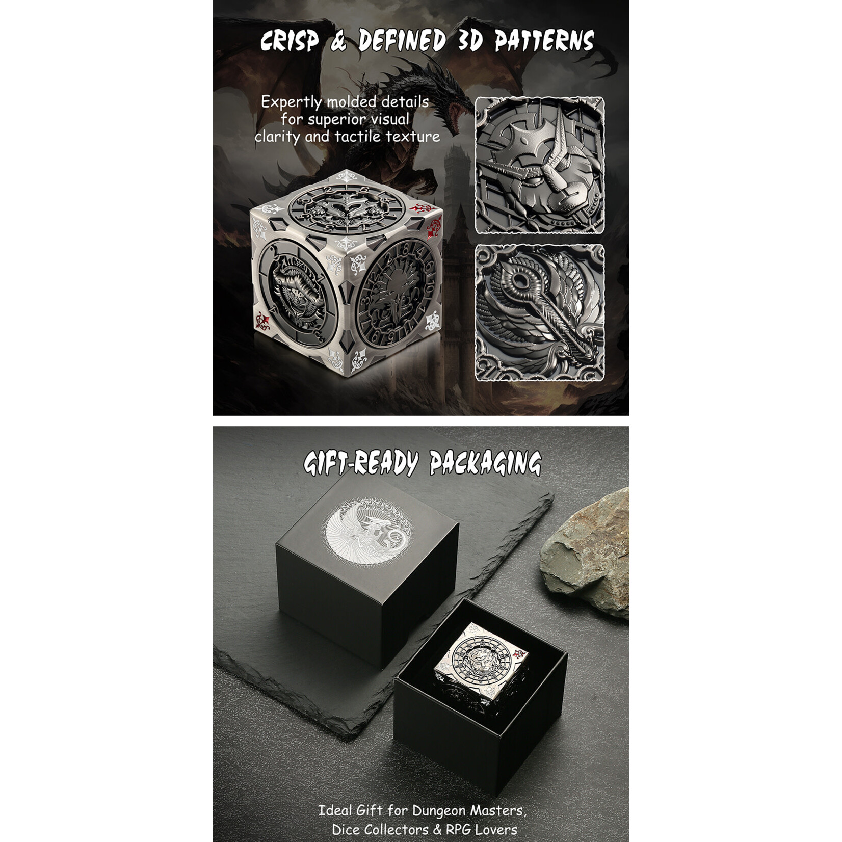 Cube Spinner Dice