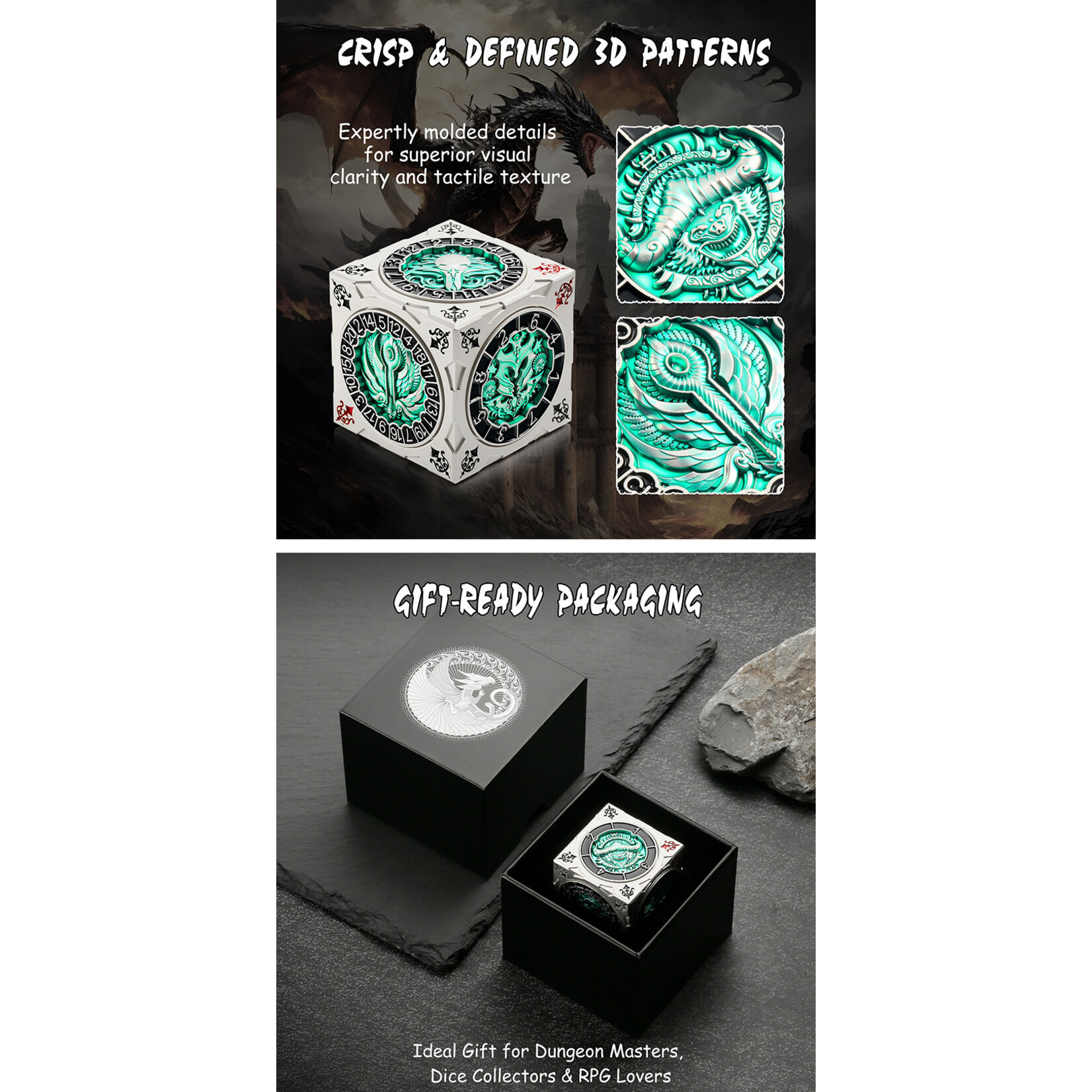 Cube Spinner Dice