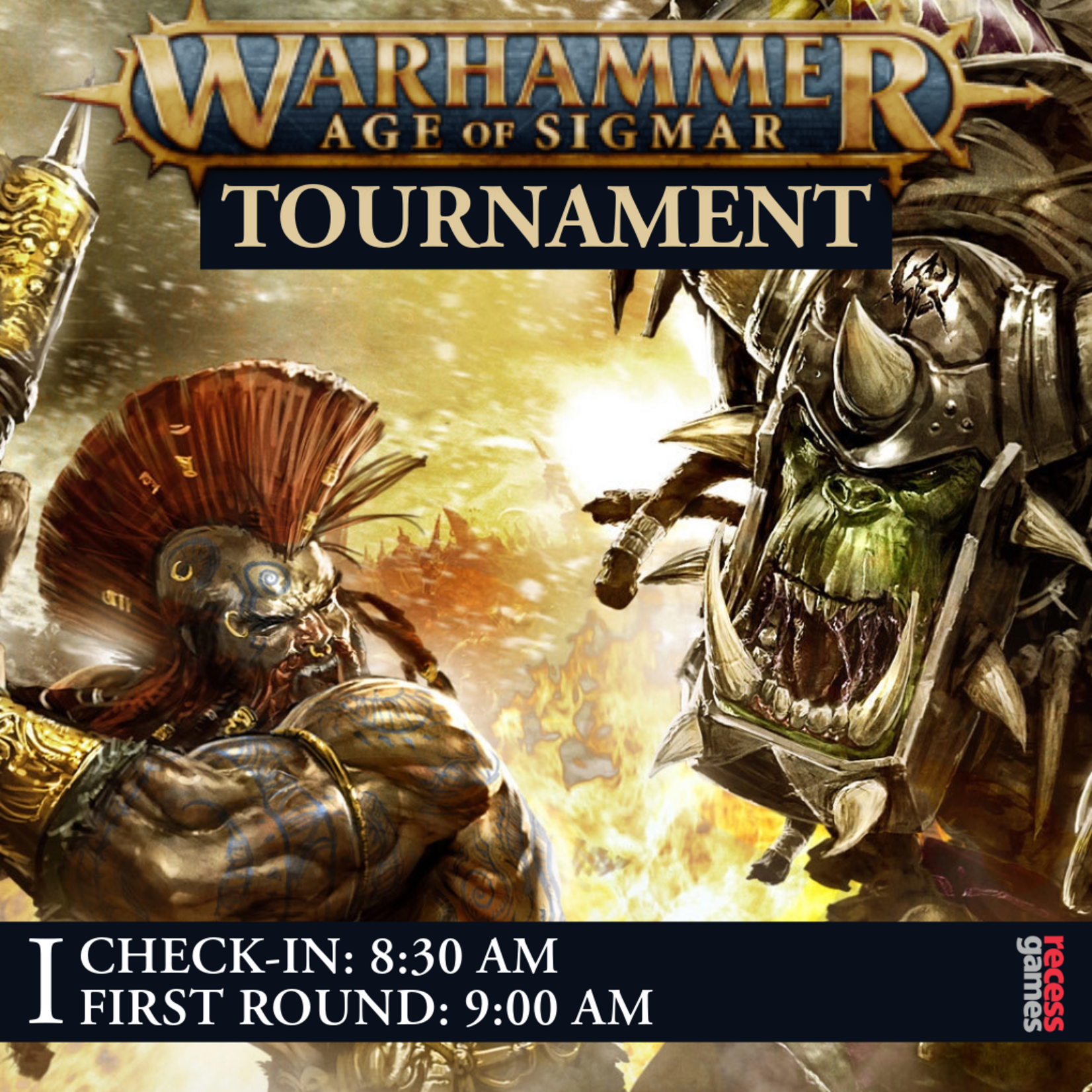 Games Workshop Age of Sigmar Tournament