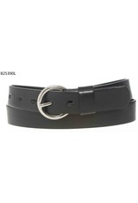 Medike Landes Medike Landes - Keenan black leather belt