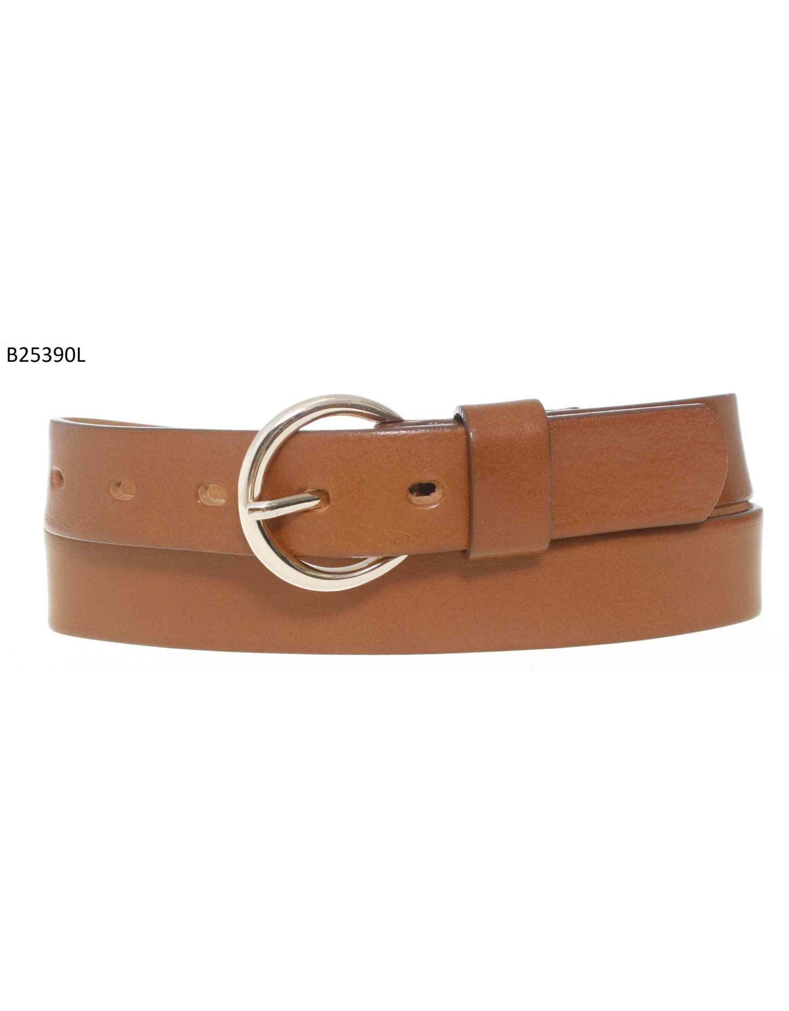 camel leather belt