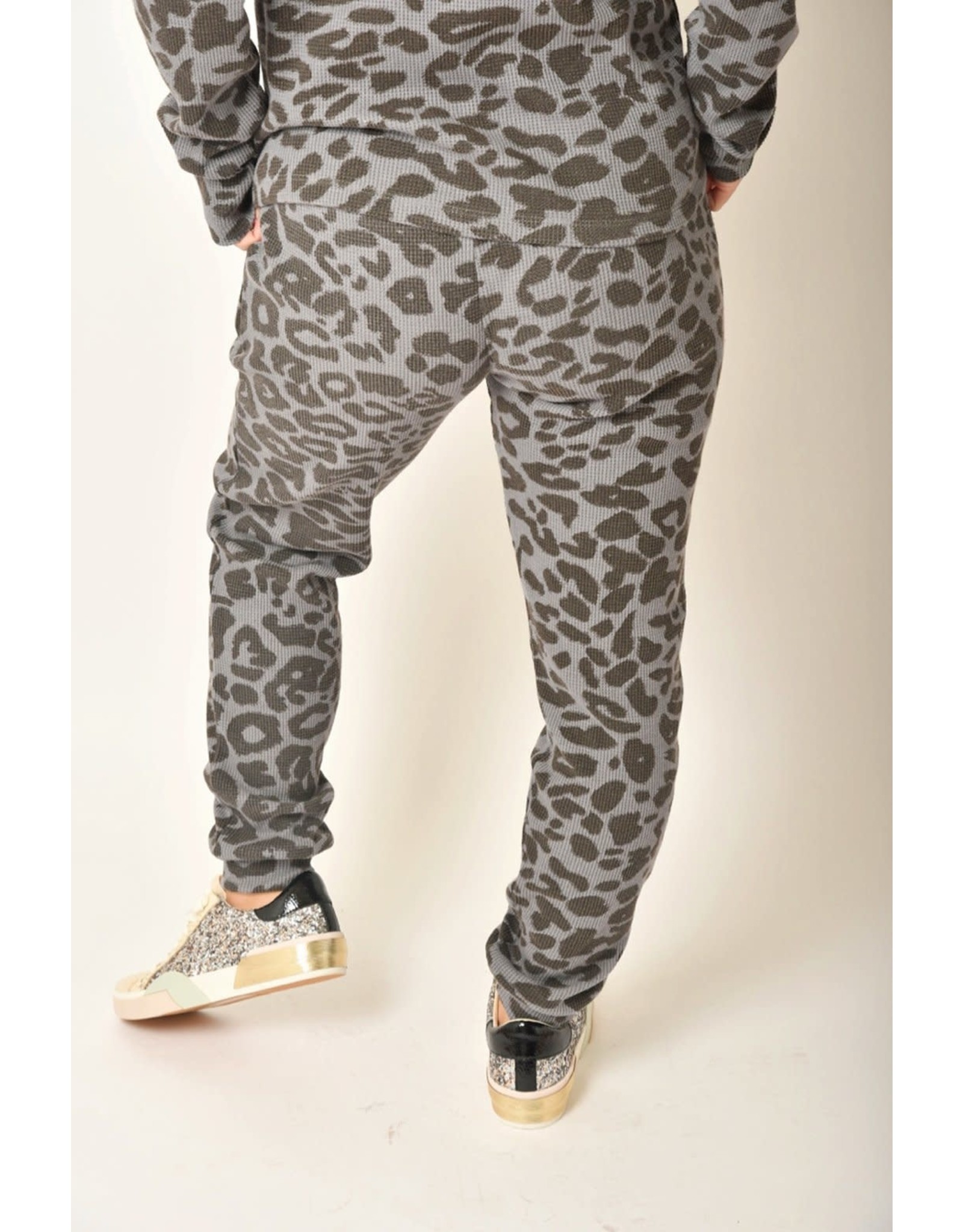 RD Style RD Style - Knit joggers (grey leopard)