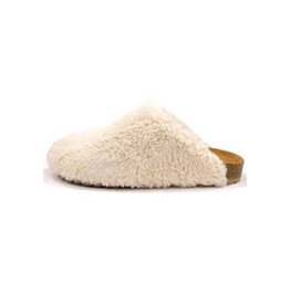 Soda Kylie - Fuzzy sandals (beige)