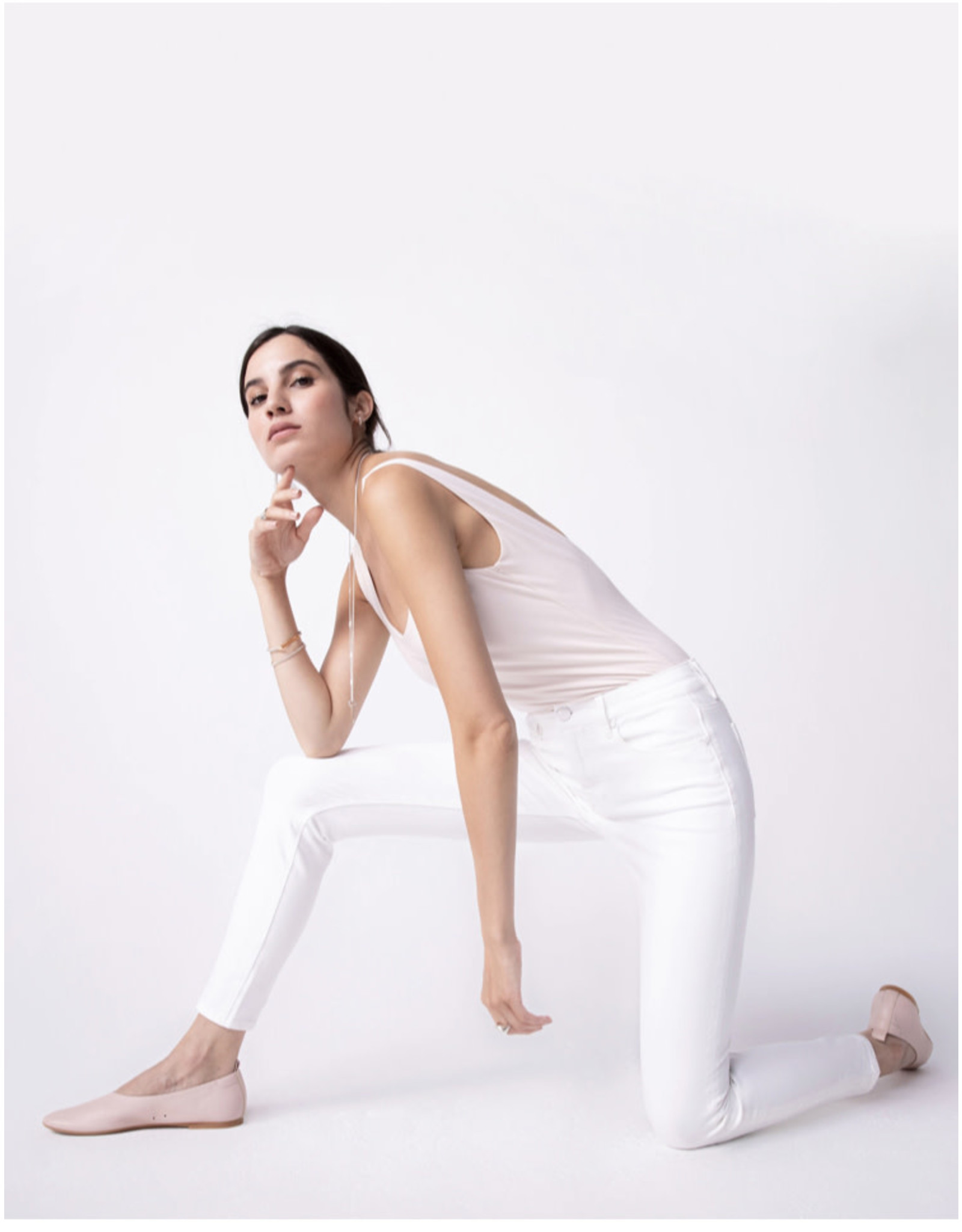 Unpublished Unpublished - Olivia High Rise Skinny (blanc)