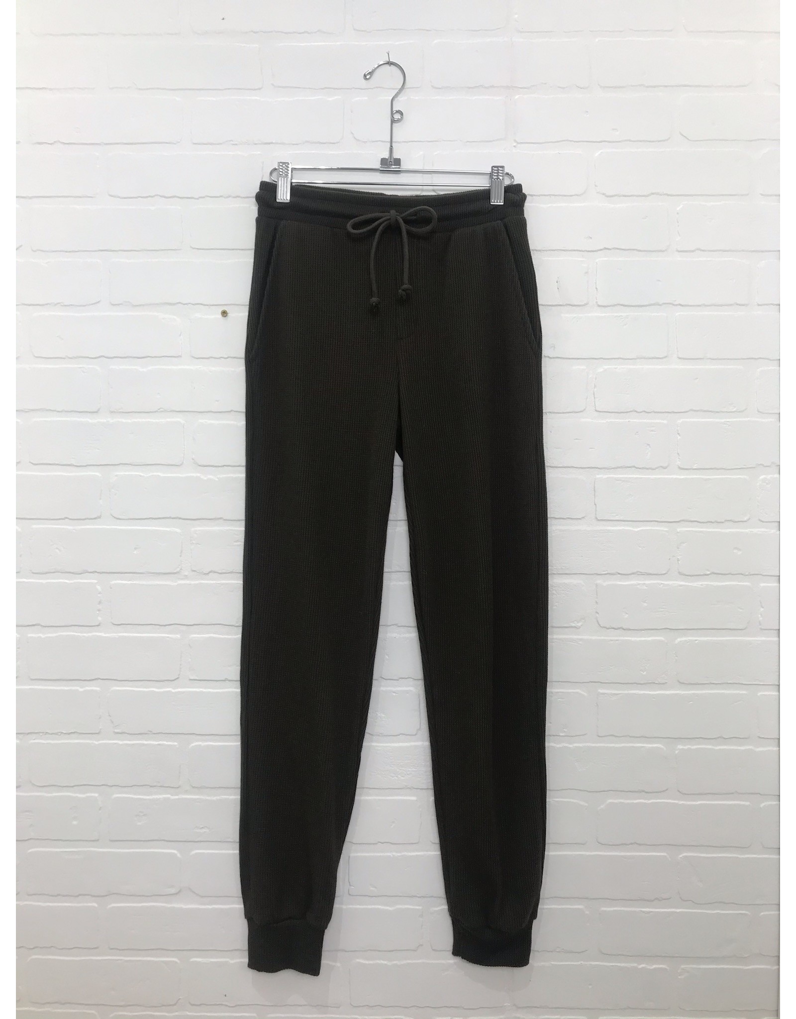 RD Style RD Style - Elena waffle joggers (army)