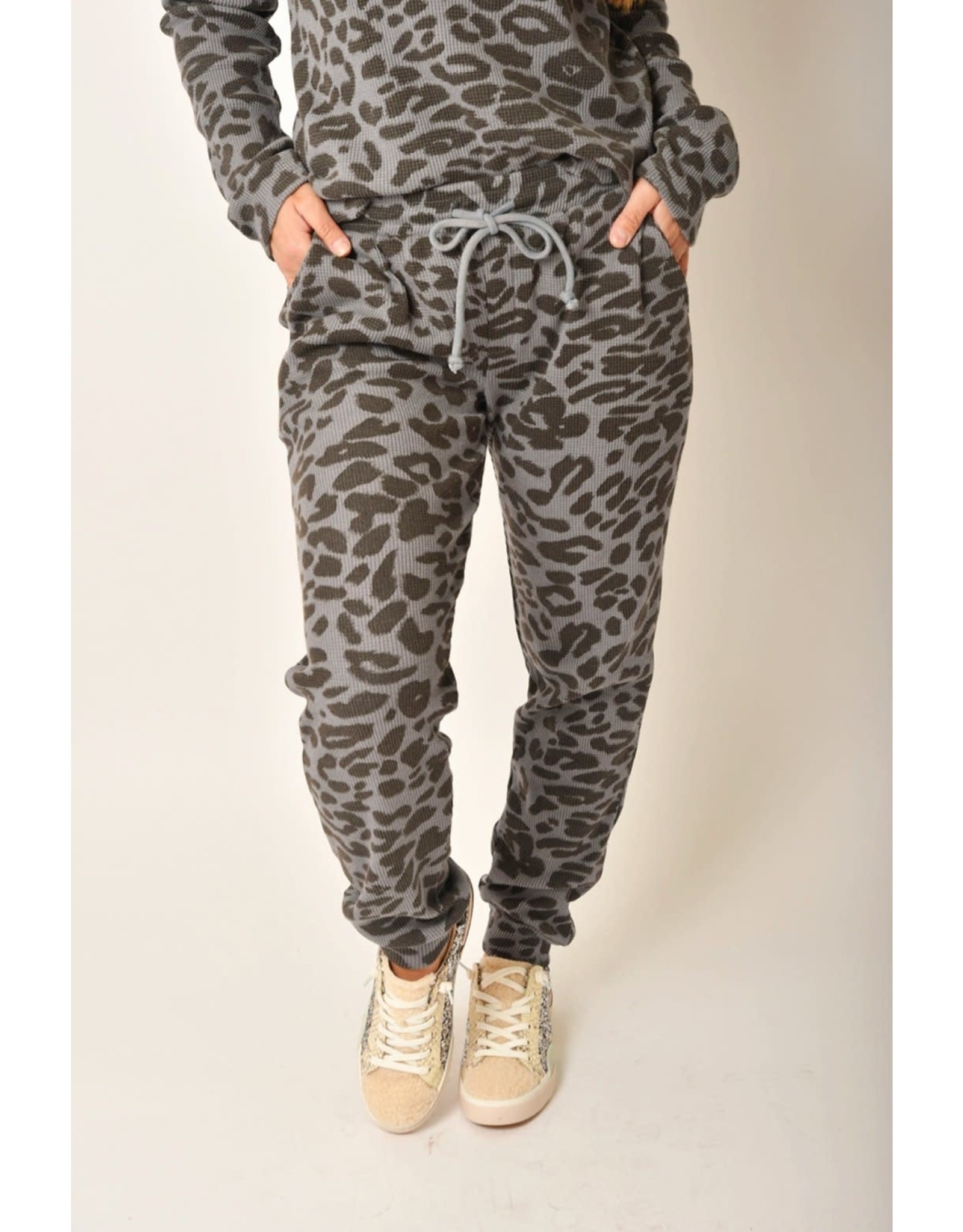 RD Style RD Style - Knit joggers (grey leopard)