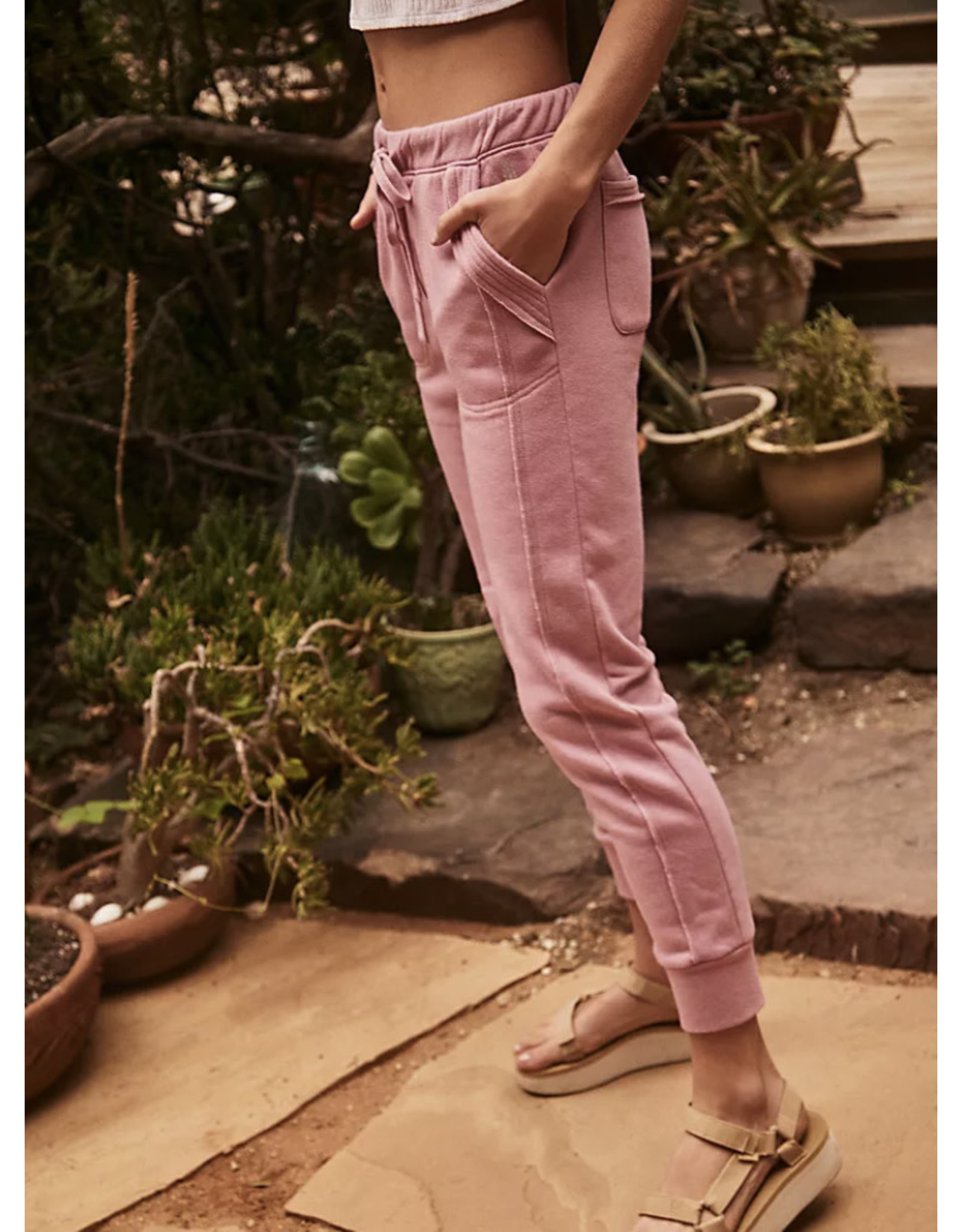 Free people Free People - Work It Out jogger (pink astor)