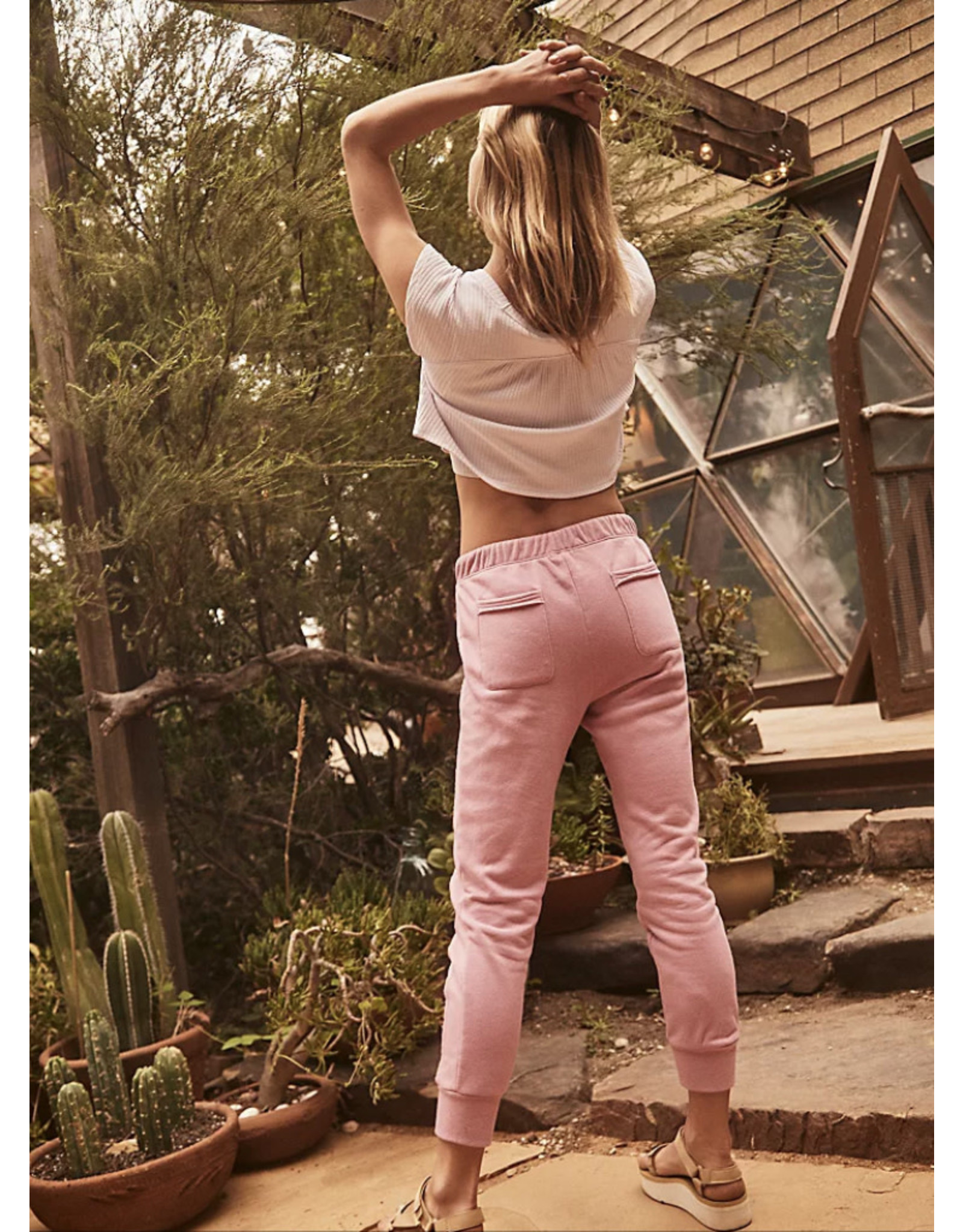 Free people Free People - Work It Out jogger (pink astor)