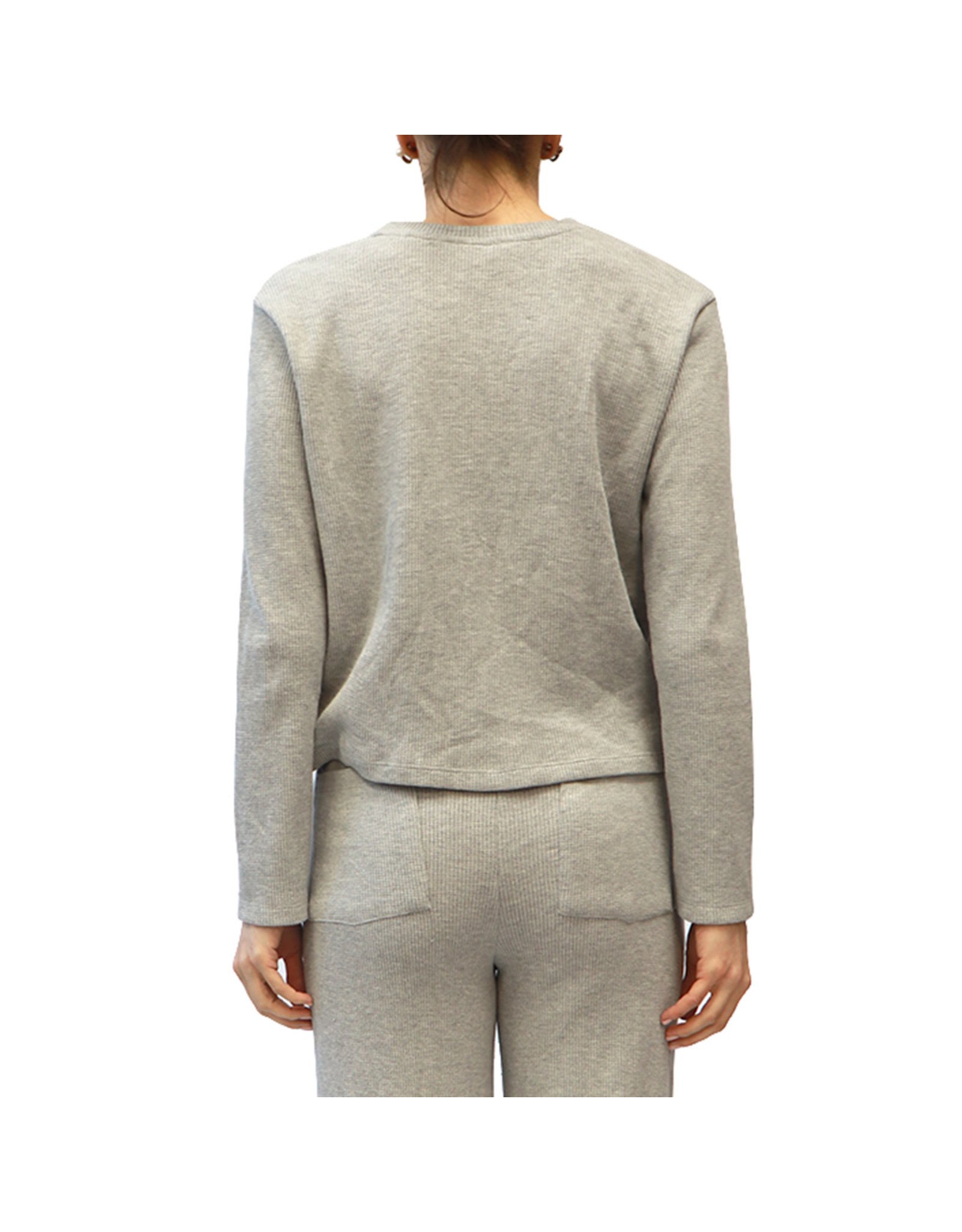 RD Style RD Style - Waffle knit pullover (heather grey)