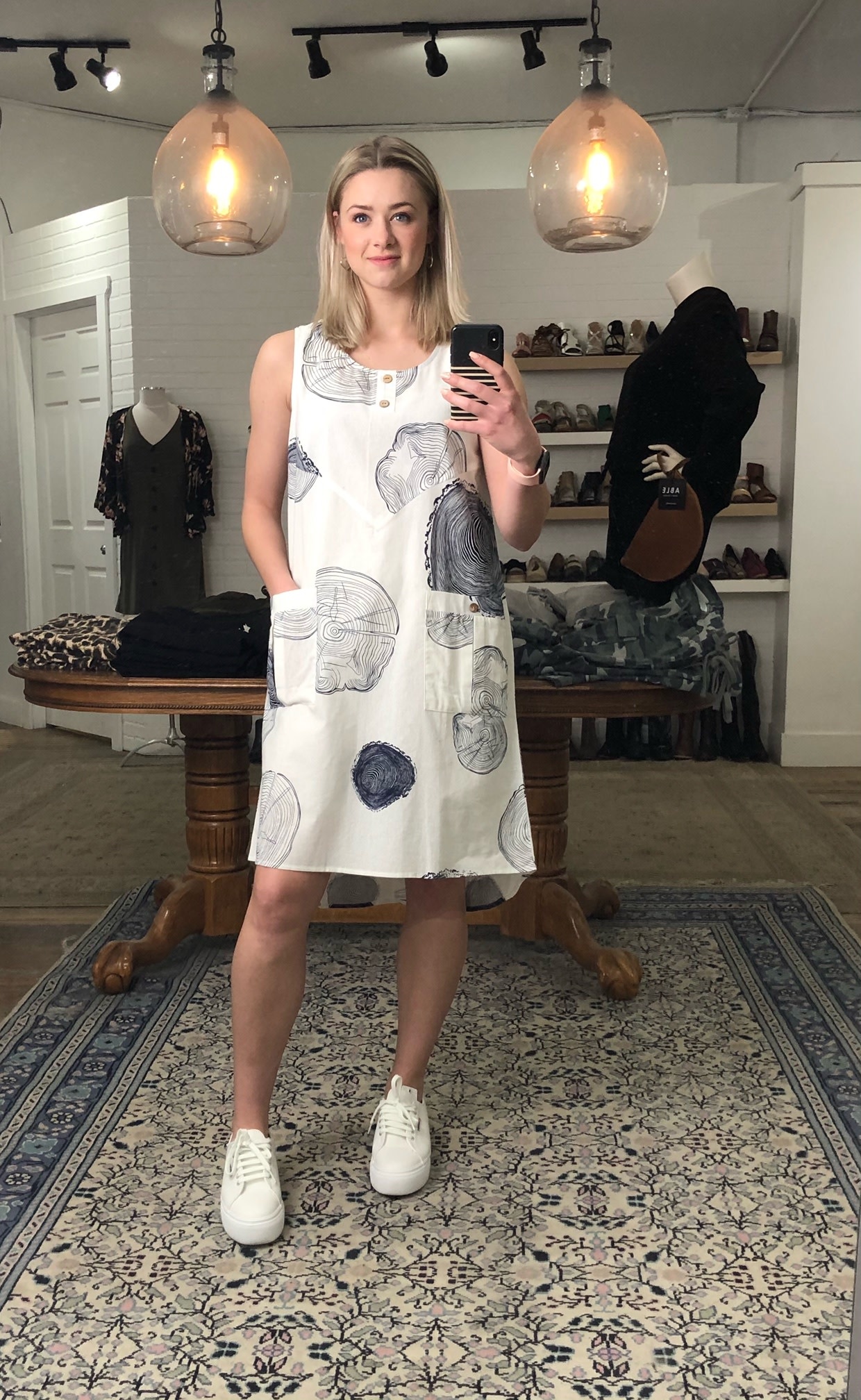 cotton sundress with pockets