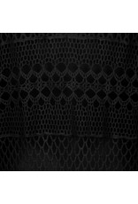 EsQualo EsQualo - Crocheted coverup (black)