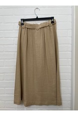 Soyaconcept Soyaconcept - Portia 2 linen skirt (tan)