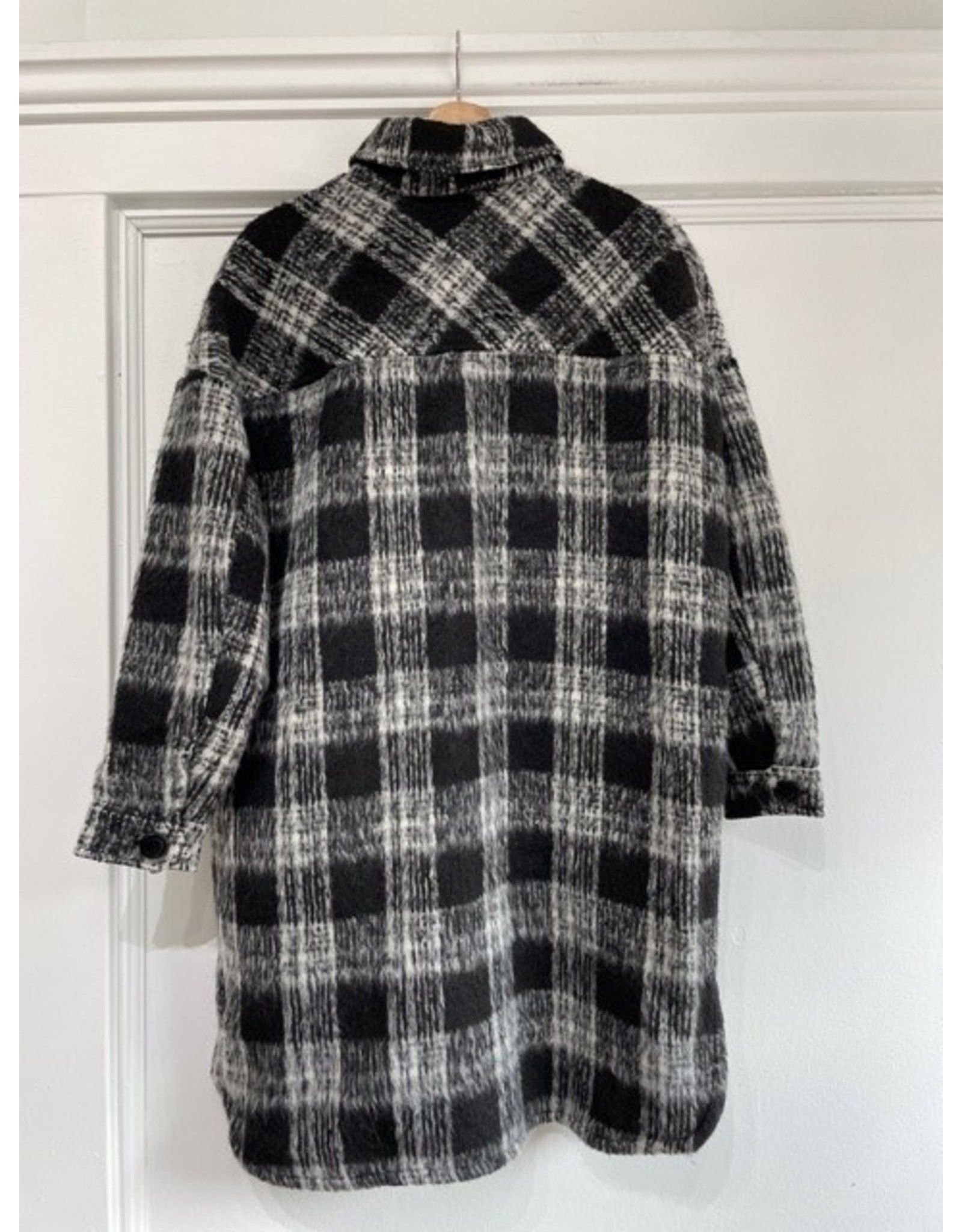 RD Style RD Style - Amelie plaid coat (black 25VDB)